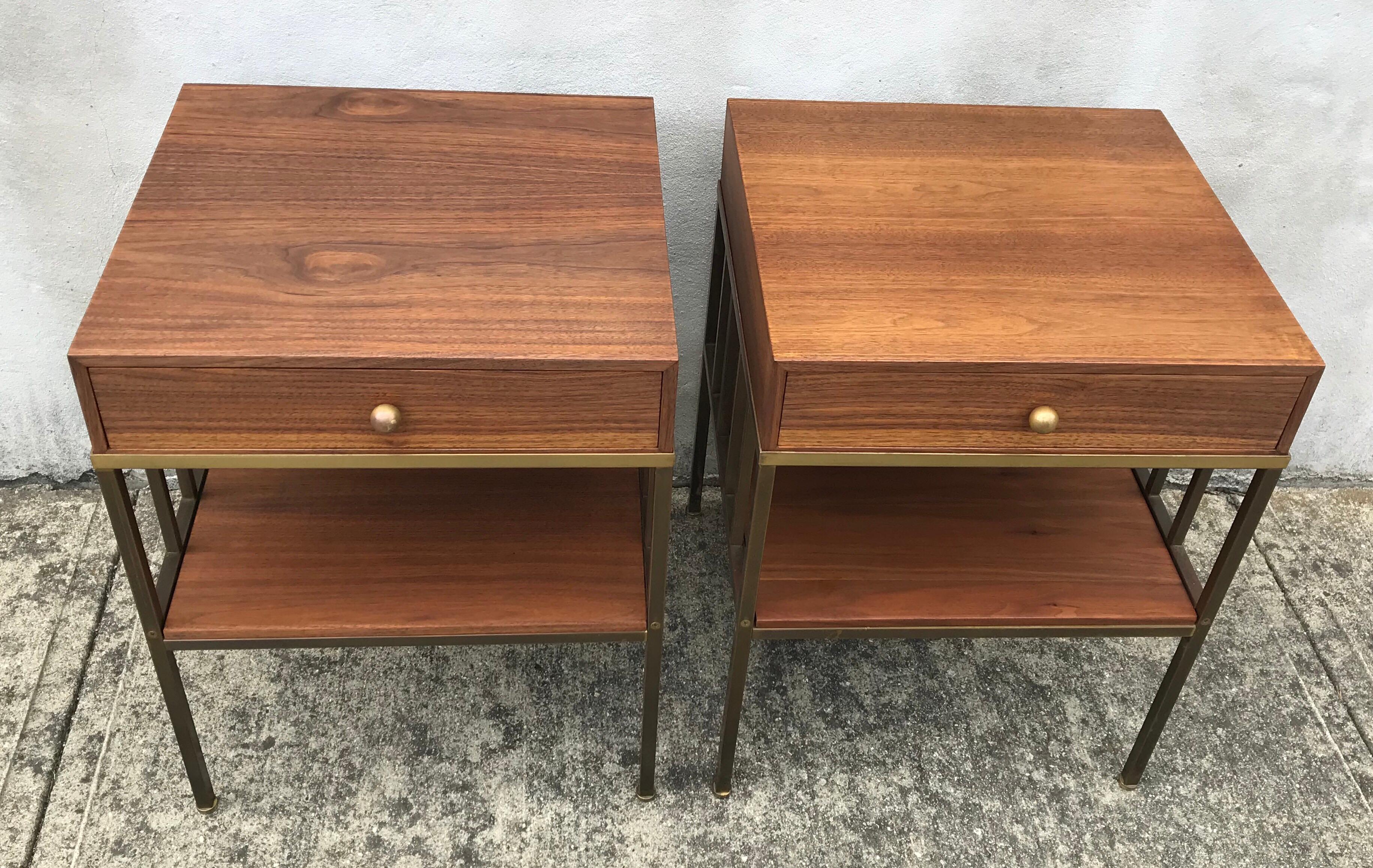 Mid-Century Modern Pair of Mid Century Modern Side Tables or Nightstands by Paul McCobb