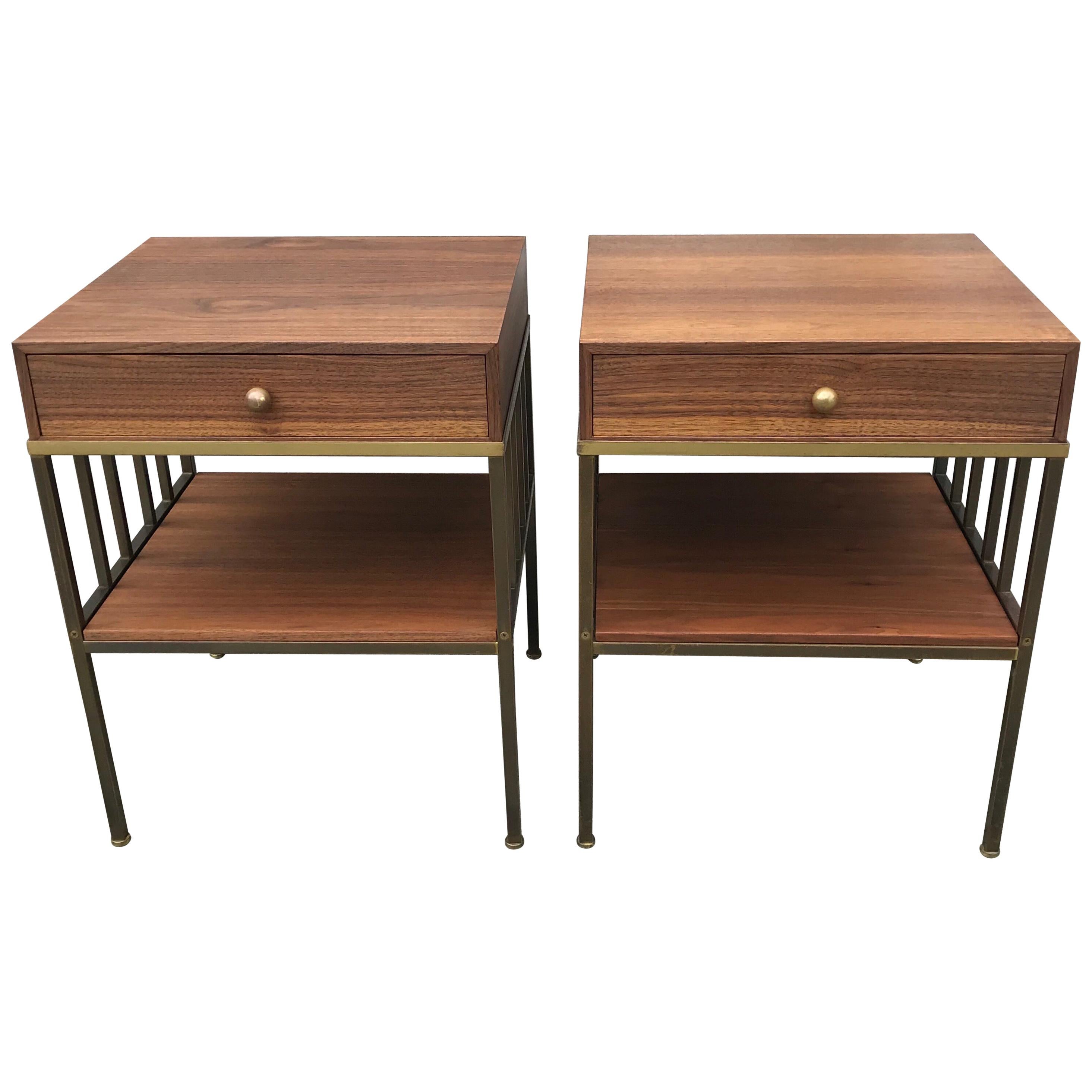 Pair of Mid Century Modern Side Tables or Nightstands by Paul McCobb