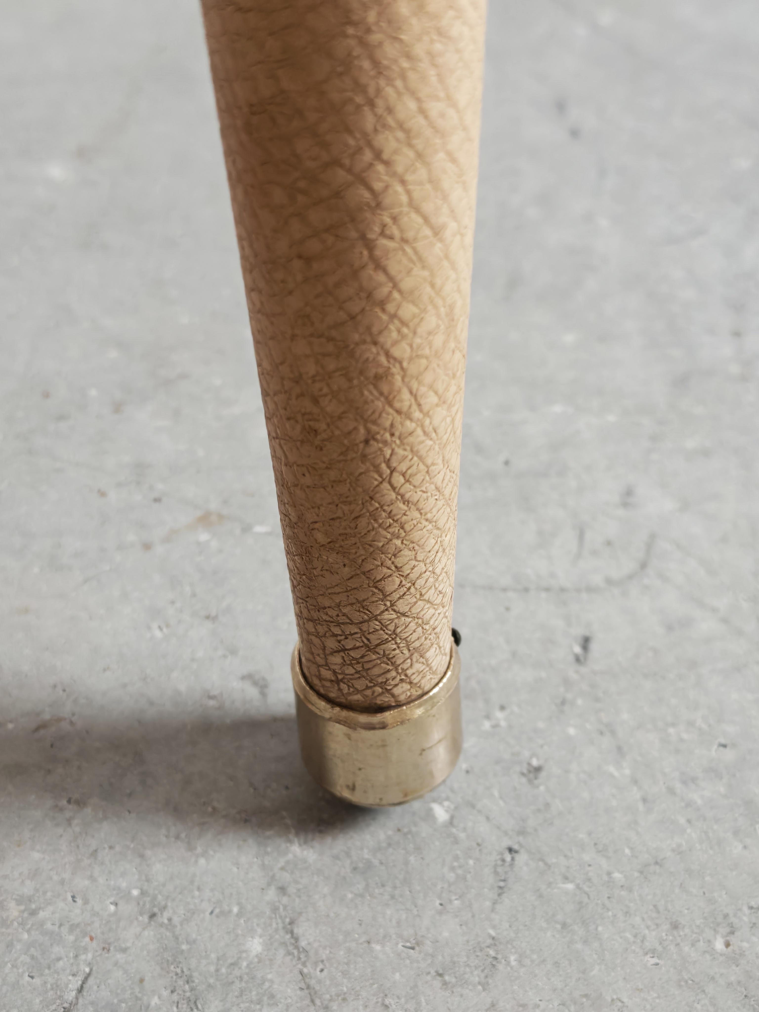 Paar moderne Hocker aus der Mitte des Jahrhunderts von Umberto Mascagni, Italien 1950er Jahre im Angebot 2