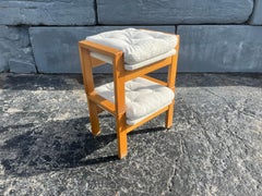 Pair of Mid Century Modern Stools Ottomans Aalto Asko 1960s