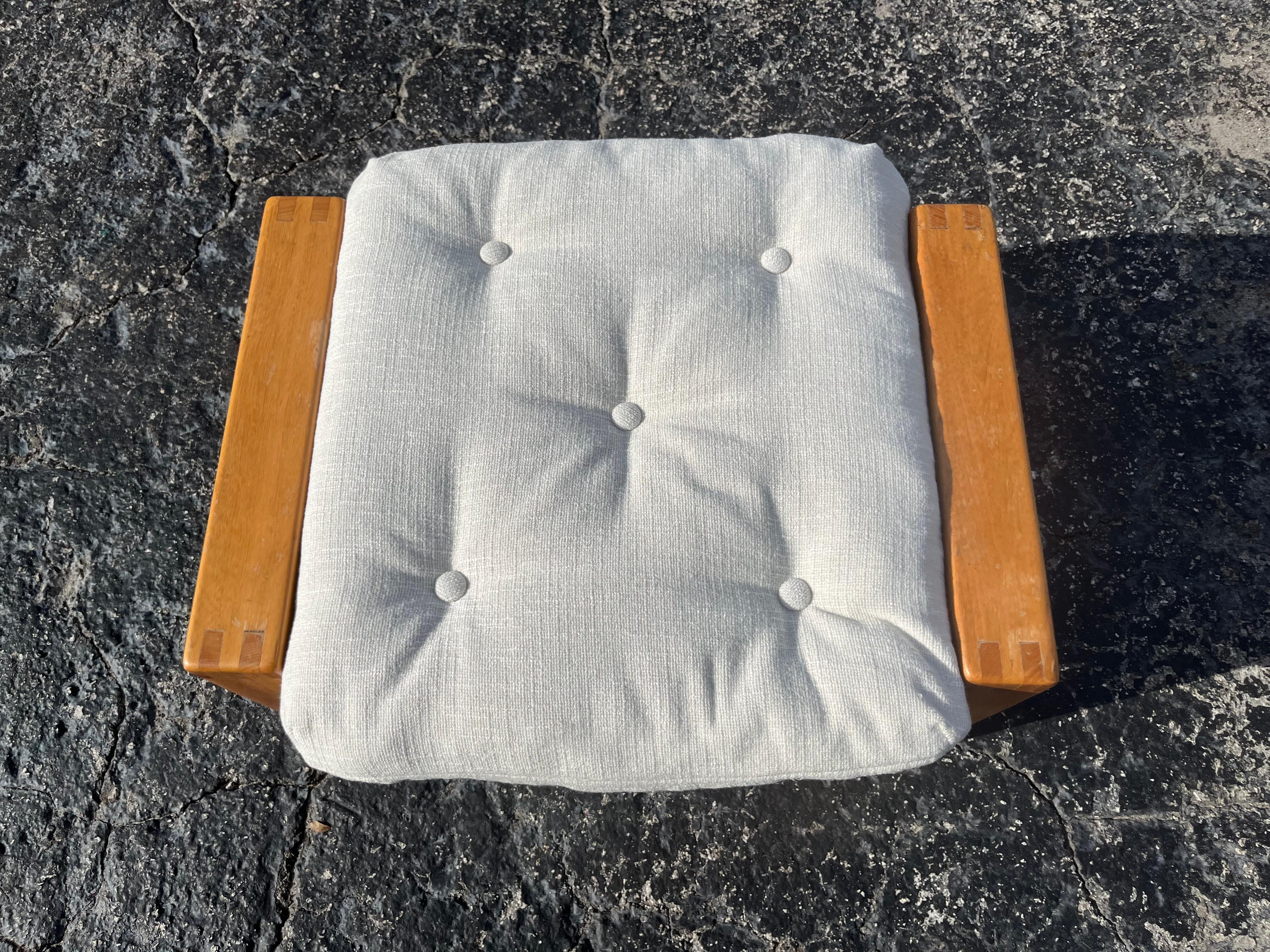 Paire de tabourets Ottomans Aalto Asko des années 1960 Bon état - En vente à Miami, FL