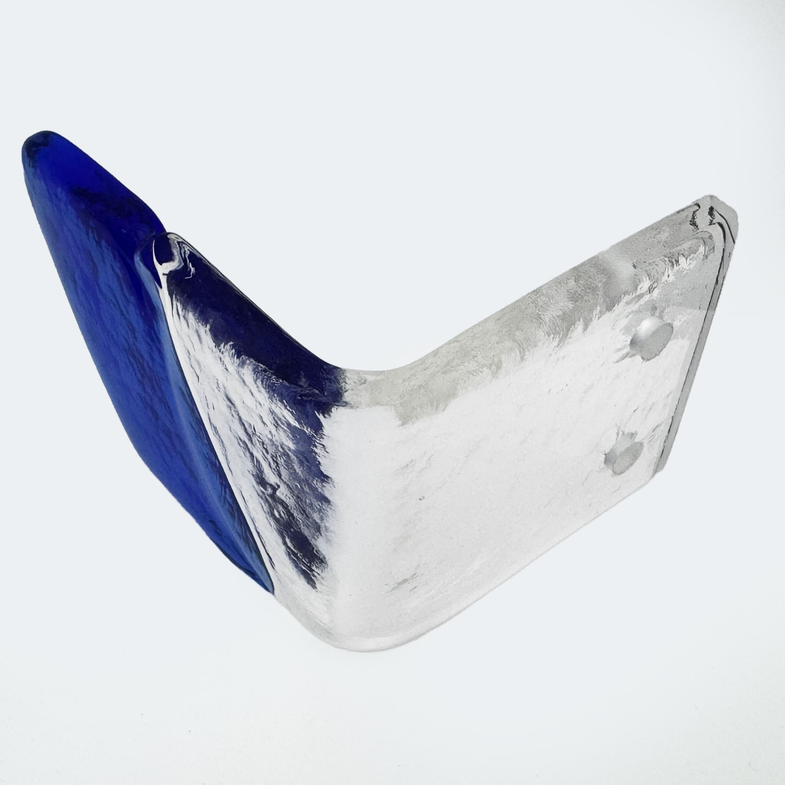 Coppia di lampade in vetro di Murano e ottone in stile moderno di metà secolo in vendita 5