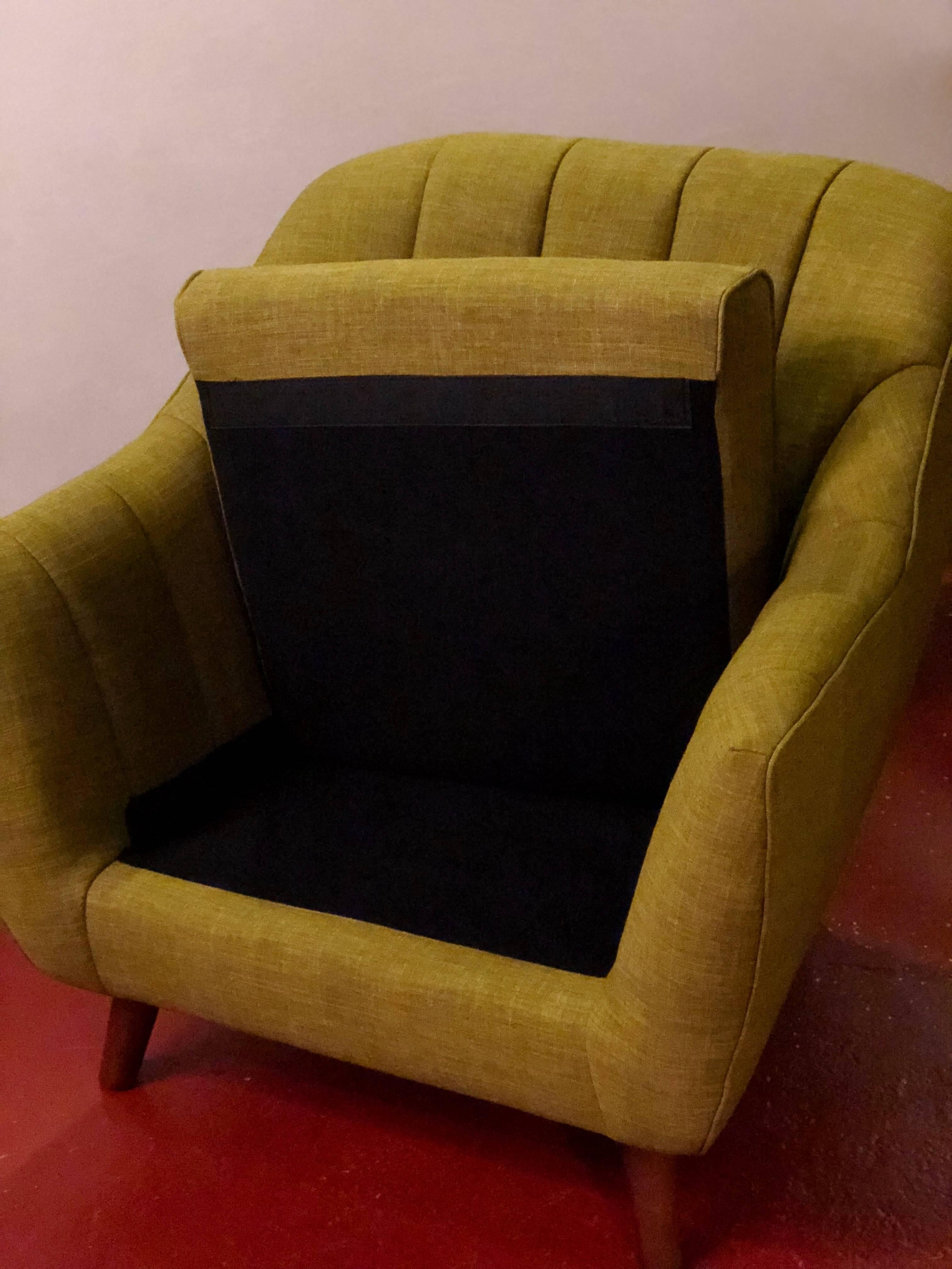 modern oversized chair