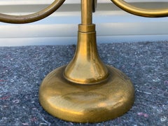 Pair of Mid-Century Modern Table Lamps, Brass, USA, 1950s