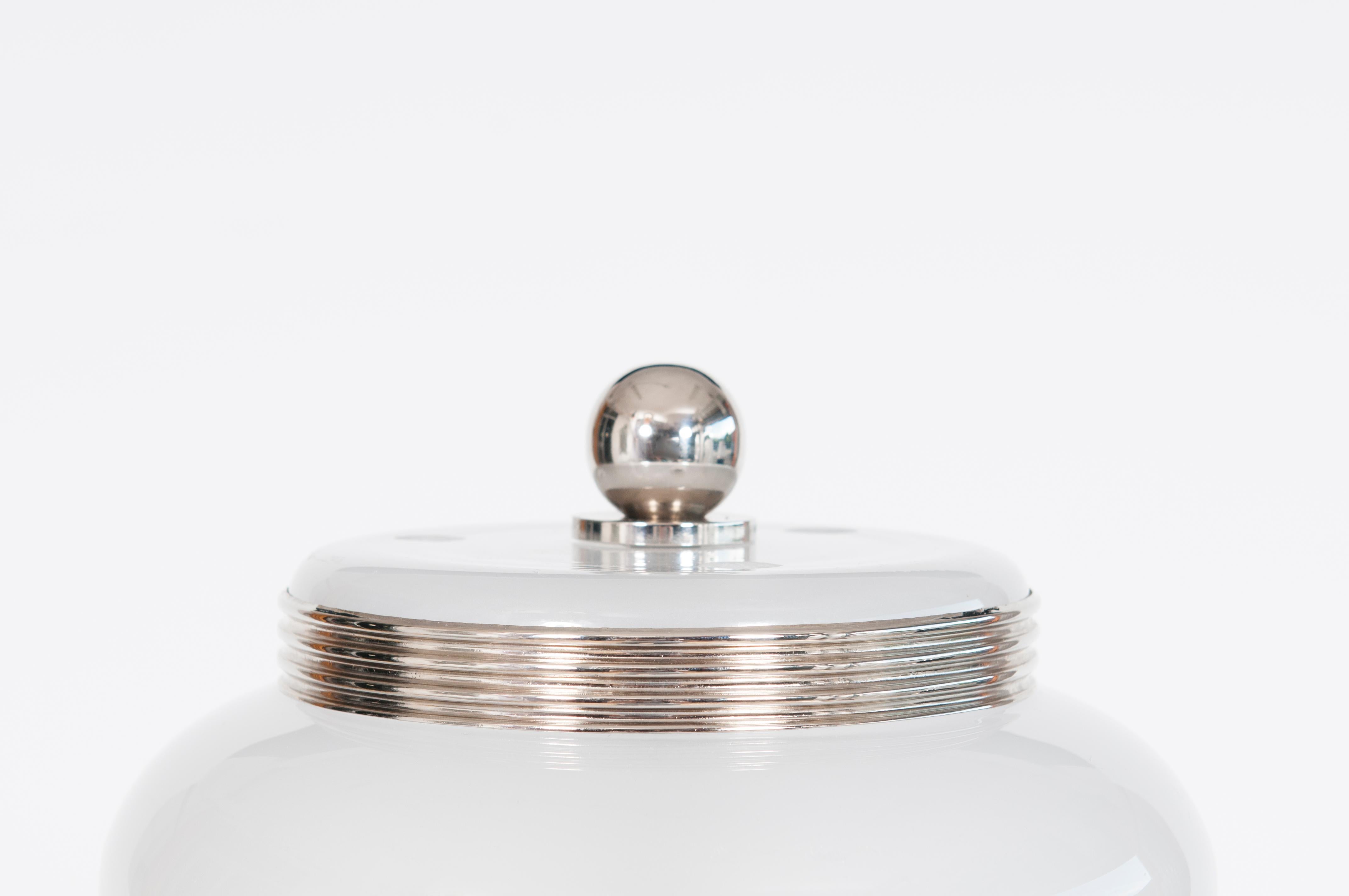 Paar moderne Tischlampen aus der Mitte des Jahrhunderts von Giovanni Dalla Fina, Murano, Italien im Angebot 12