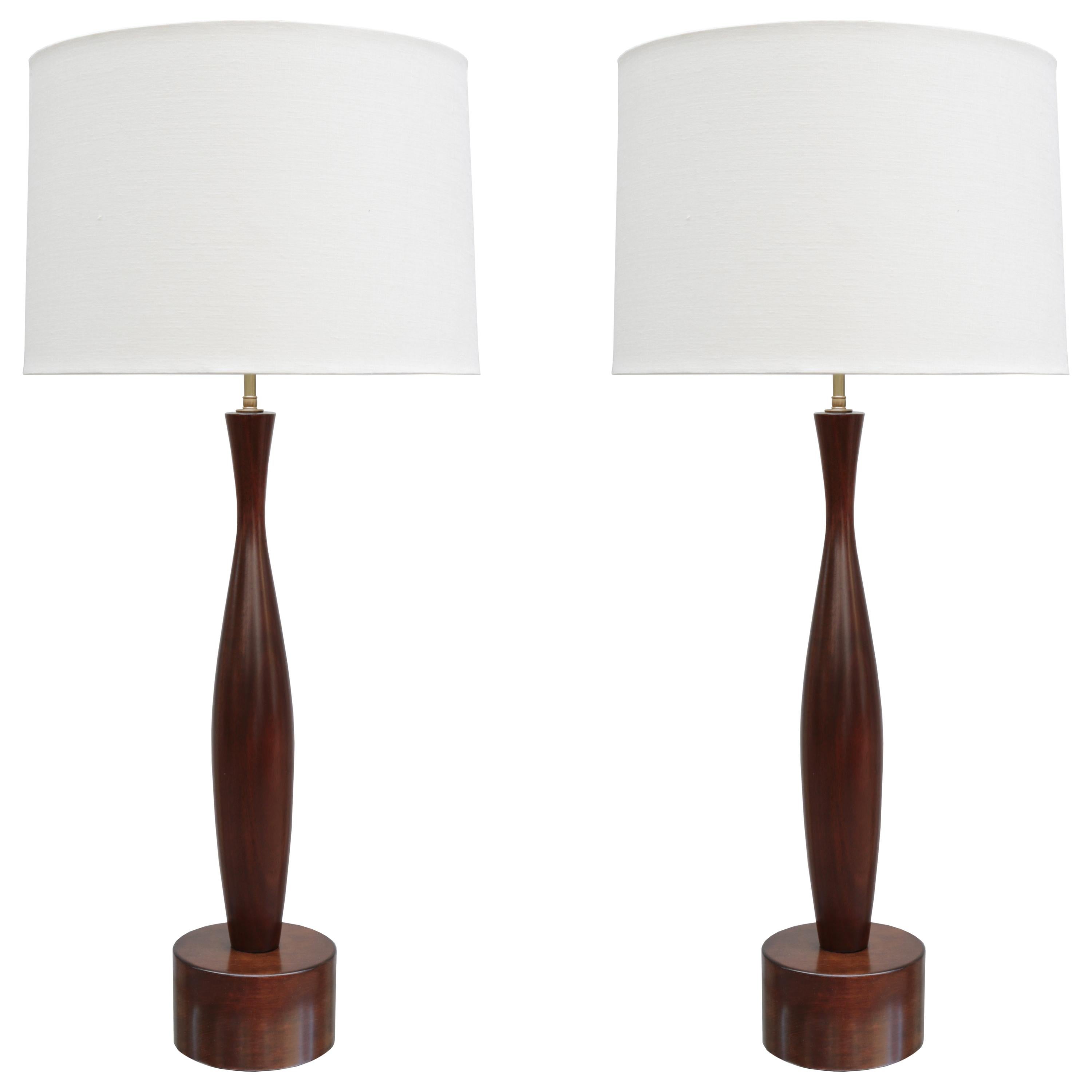 Pair of Mid-Century Modern Table Lamps