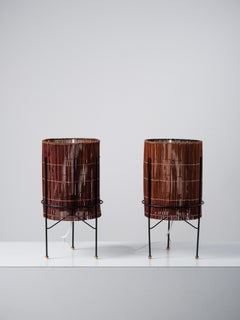 Pair of Mid-Century Modern Table Lamps Model EV 84, Itsu Oy, Finland