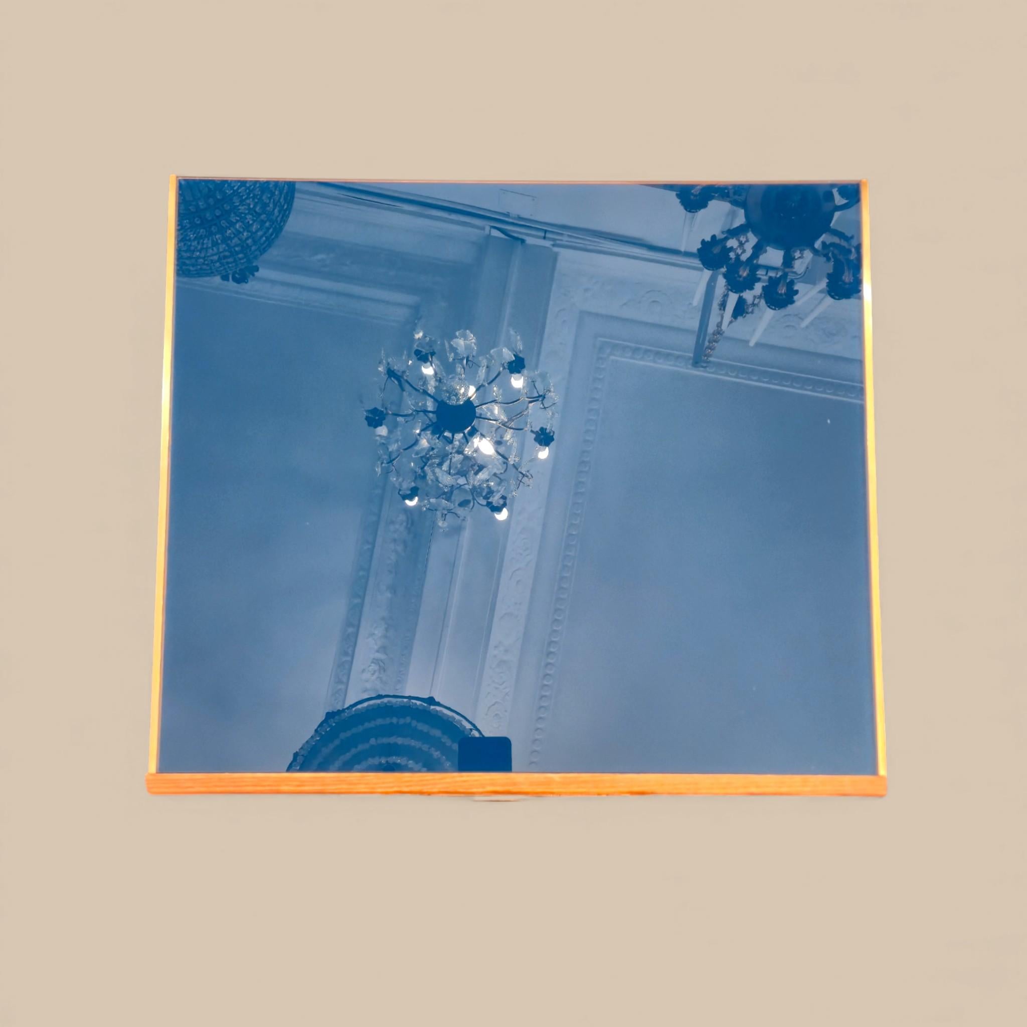 Coppia di tavolini in vetro di Murano e ottone della metà del secolo scorso, anni '60-'70 in vendita 3