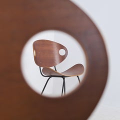 Pair of Mid-Century Modern Ulla Chairs Model 706, Ola Kettunen, Merivaara 1950s