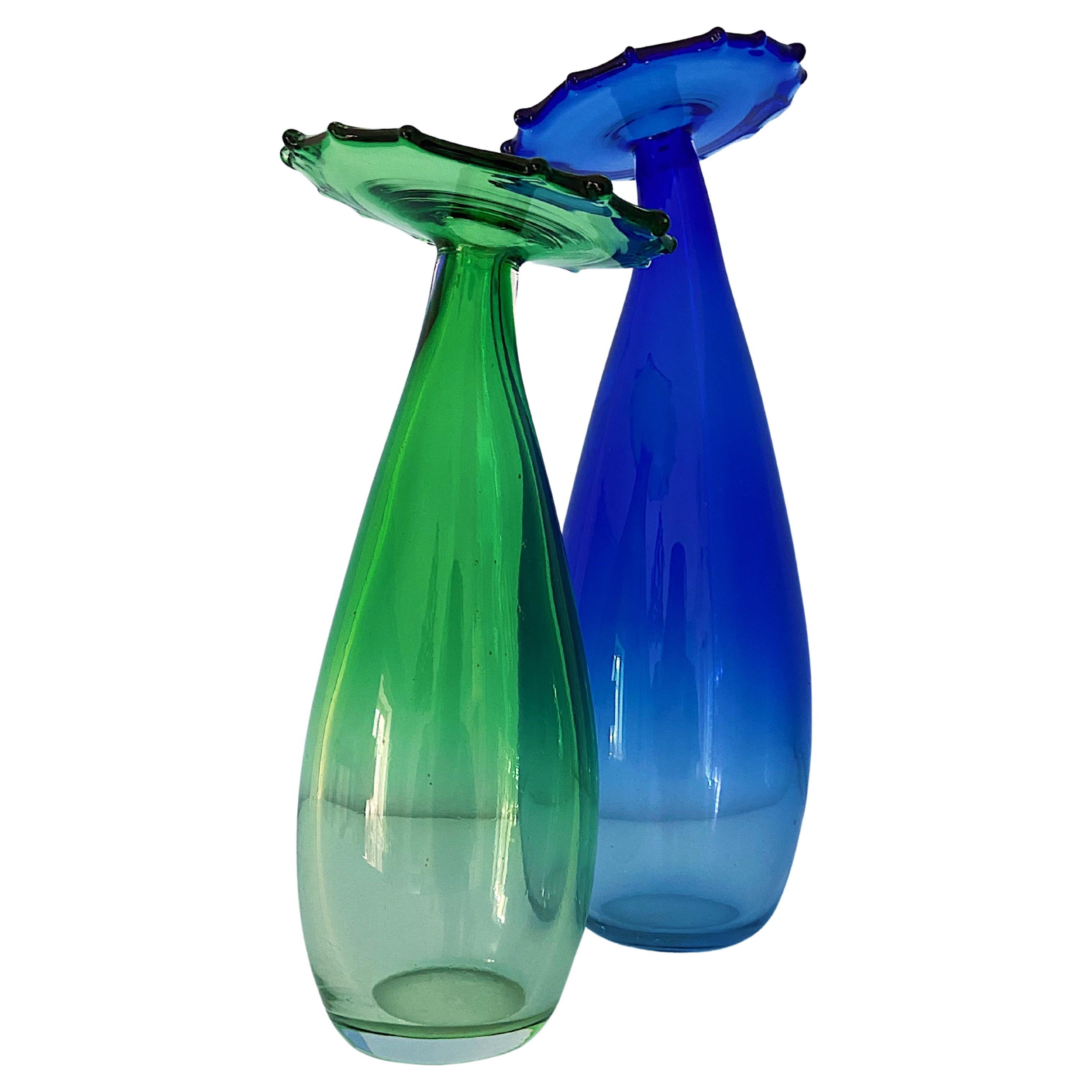 Pair of Mid-Century Modern Vases by La Murrina, 1970s For Sale