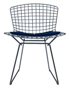 Pair of Mid-Century Modern Wire Side or Dining Chairs by Harry Bertoia for Knoll