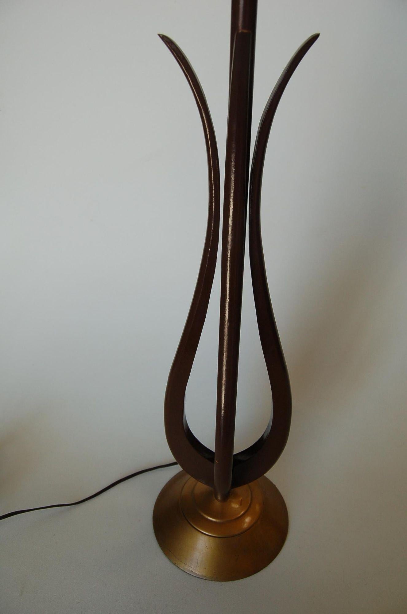 mid century tulip lamp