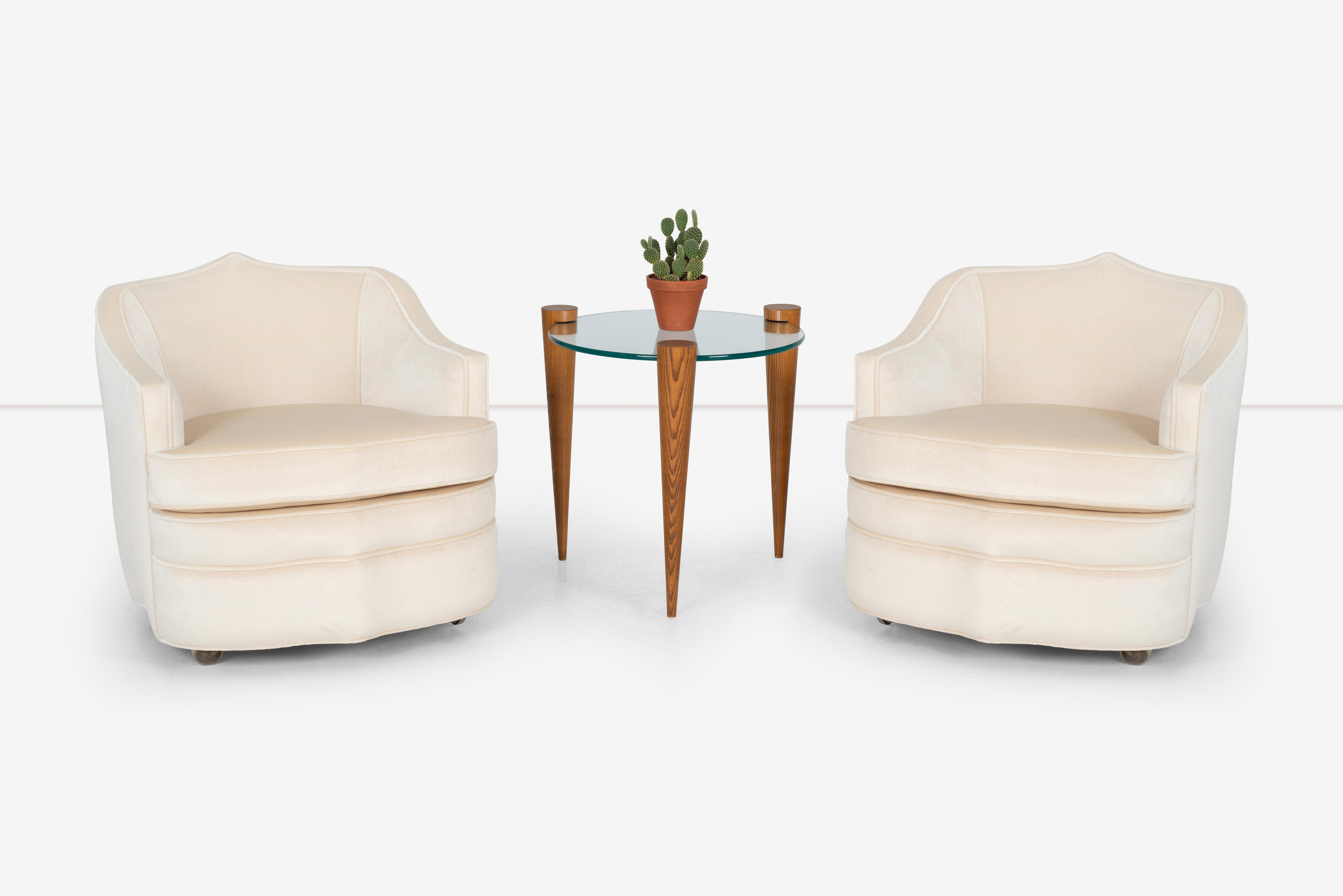 Mid-20th Century Pair of Mid-Century Moroccan Lounge Chairs