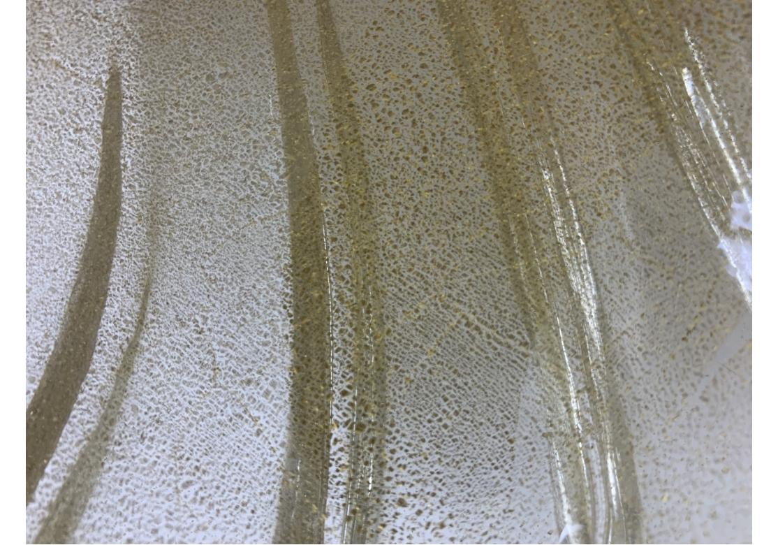 Pair Of Mid Century Murano Shell Form Wall Sconces #2 en venta 9