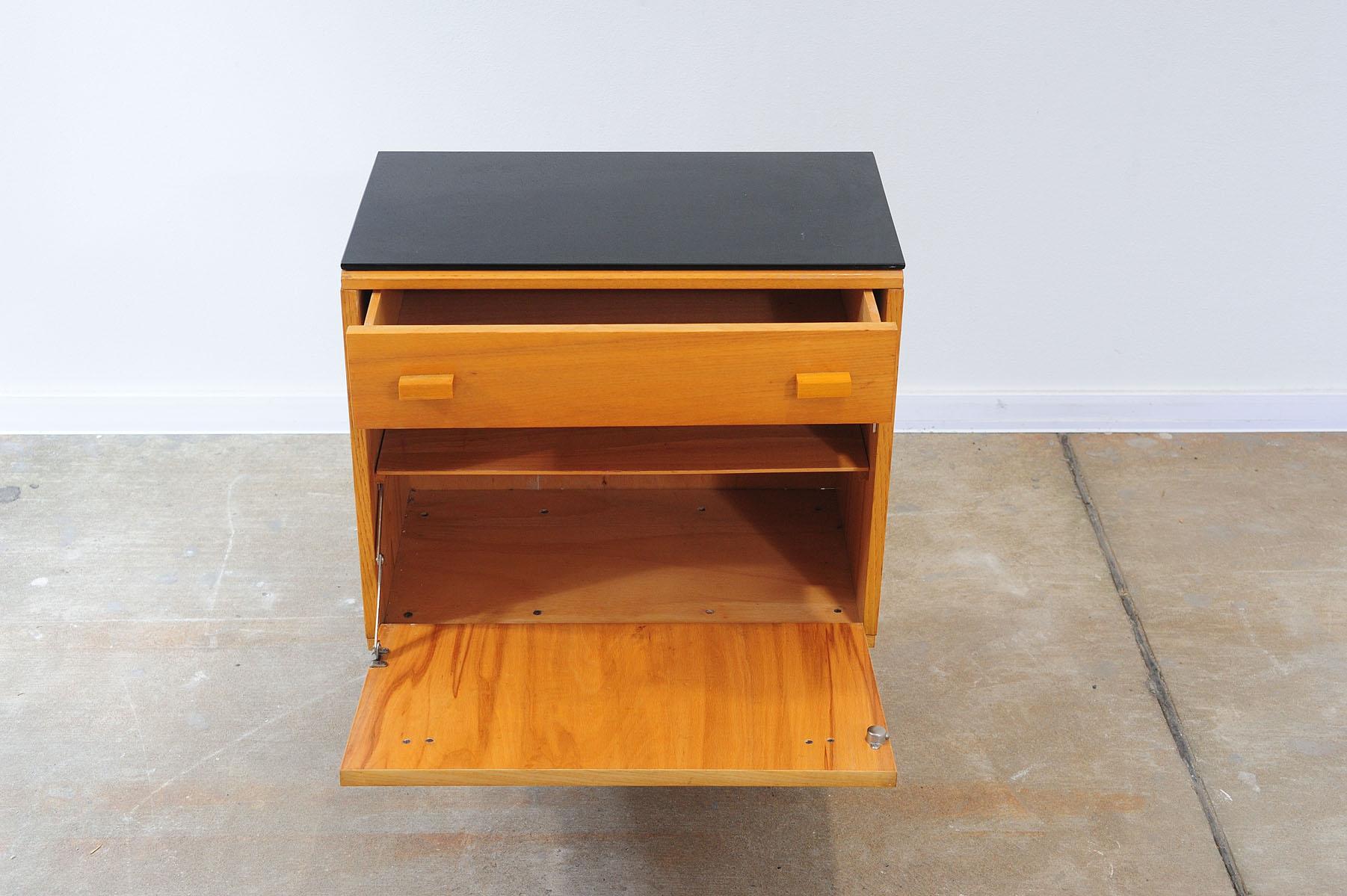  Pair of Mid century night stands, chest of drawers by Frantisek Mezulanik, 1970 6