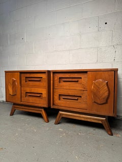 Pair of Mid-Century Nightstands by Young Manufacturing