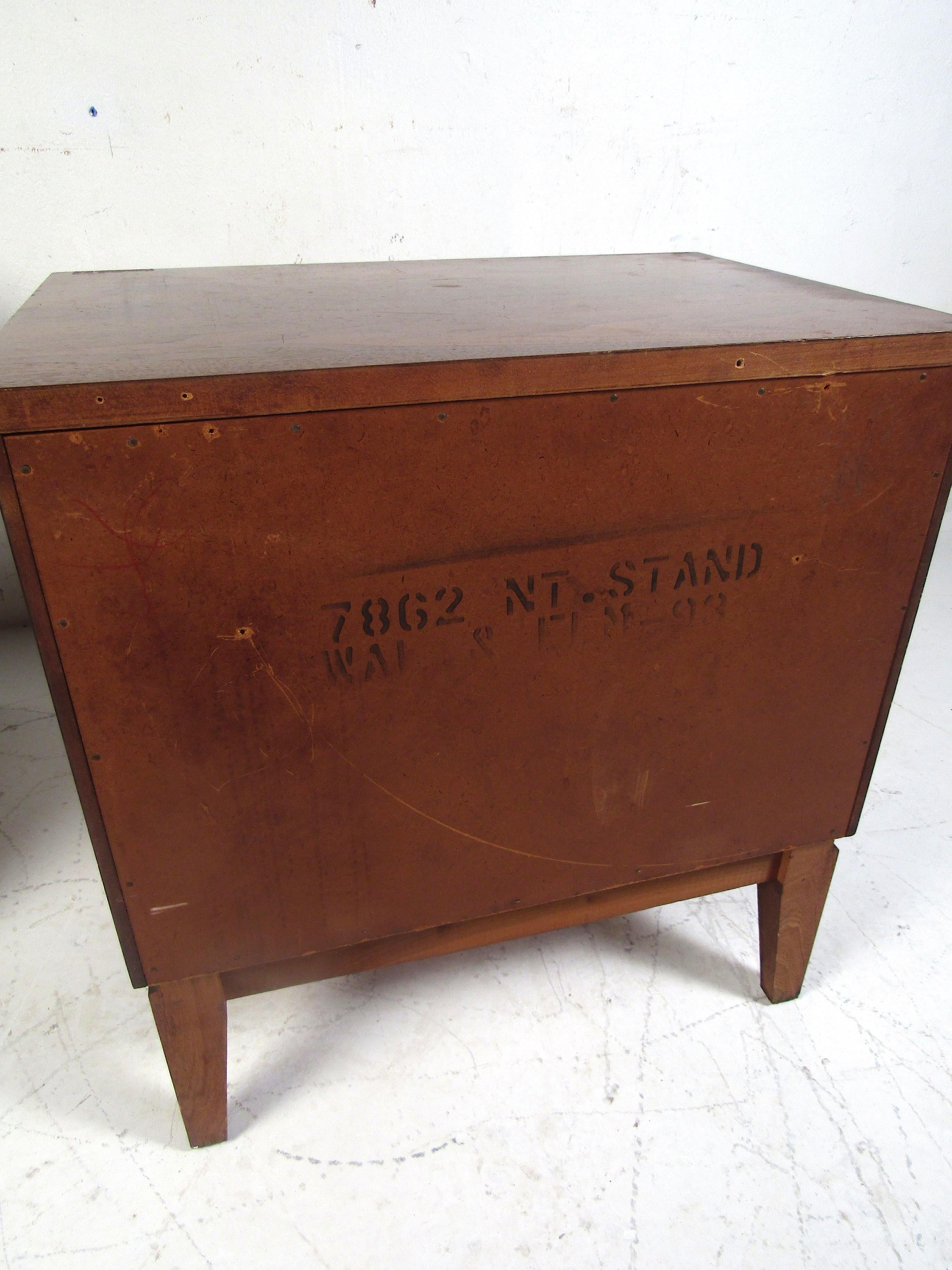 Pair of Midcentury Nightstands, Kent Coffey's 
