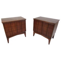 Pair of Midcentury Nightstands, Kent Coffey's "Parkway" Line