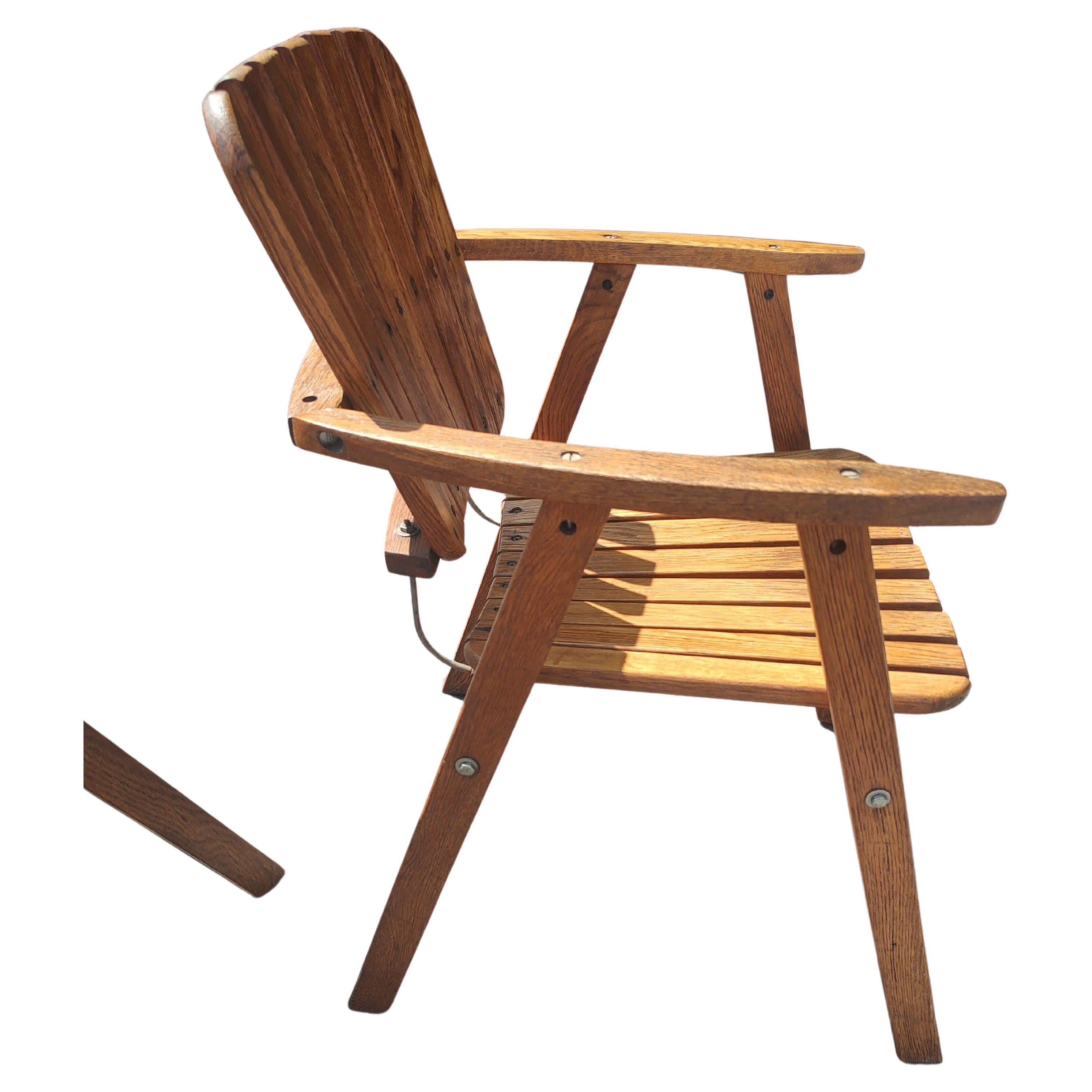 Mid-Century Modern Paire de fauteuils à lattes en chêne du milieu du siècle dernier, style Martin Eisler & Carlo Hauner en vente