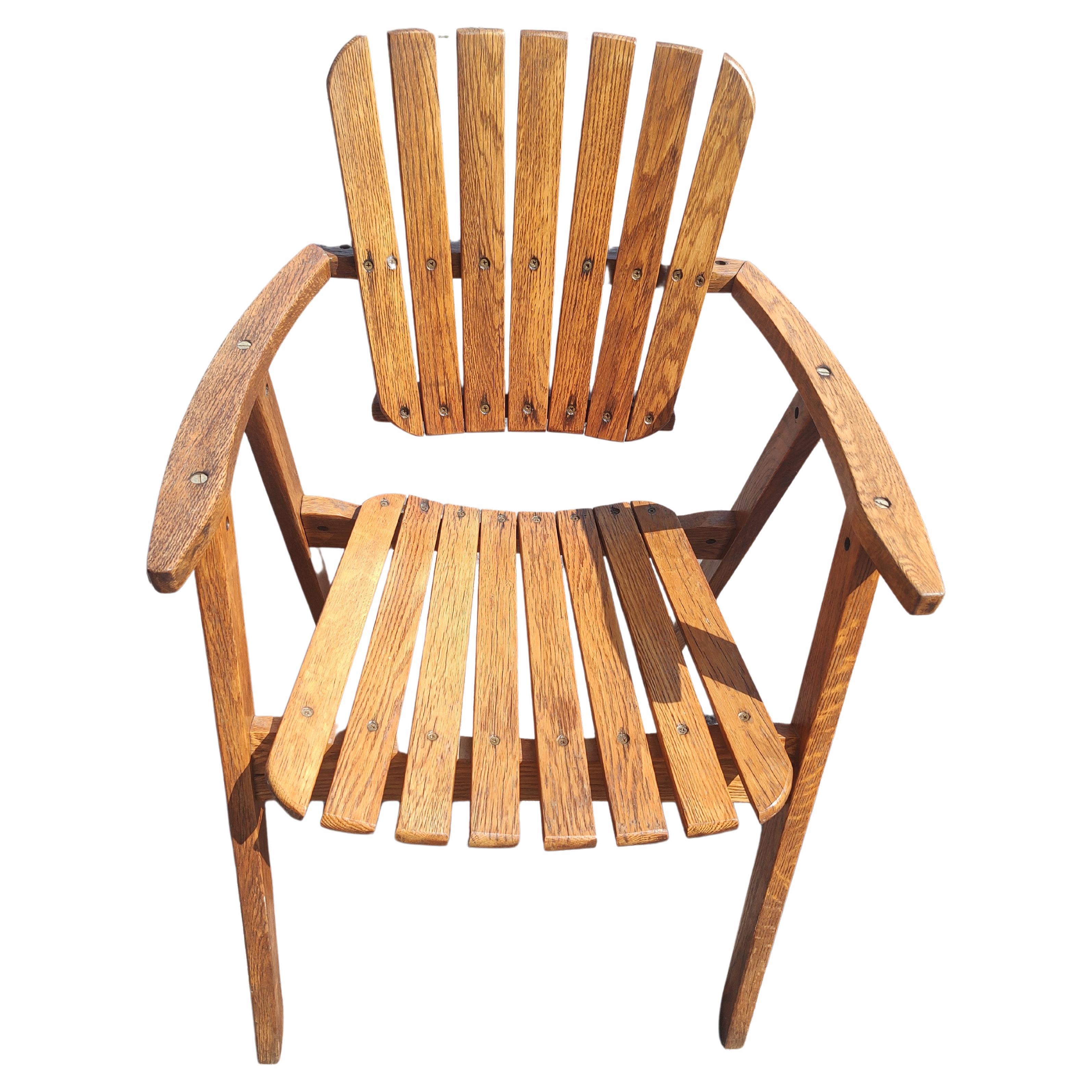 Fait main Paire de fauteuils à lattes en chêne du milieu du siècle dernier, style Martin Eisler & Carlo Hauner en vente