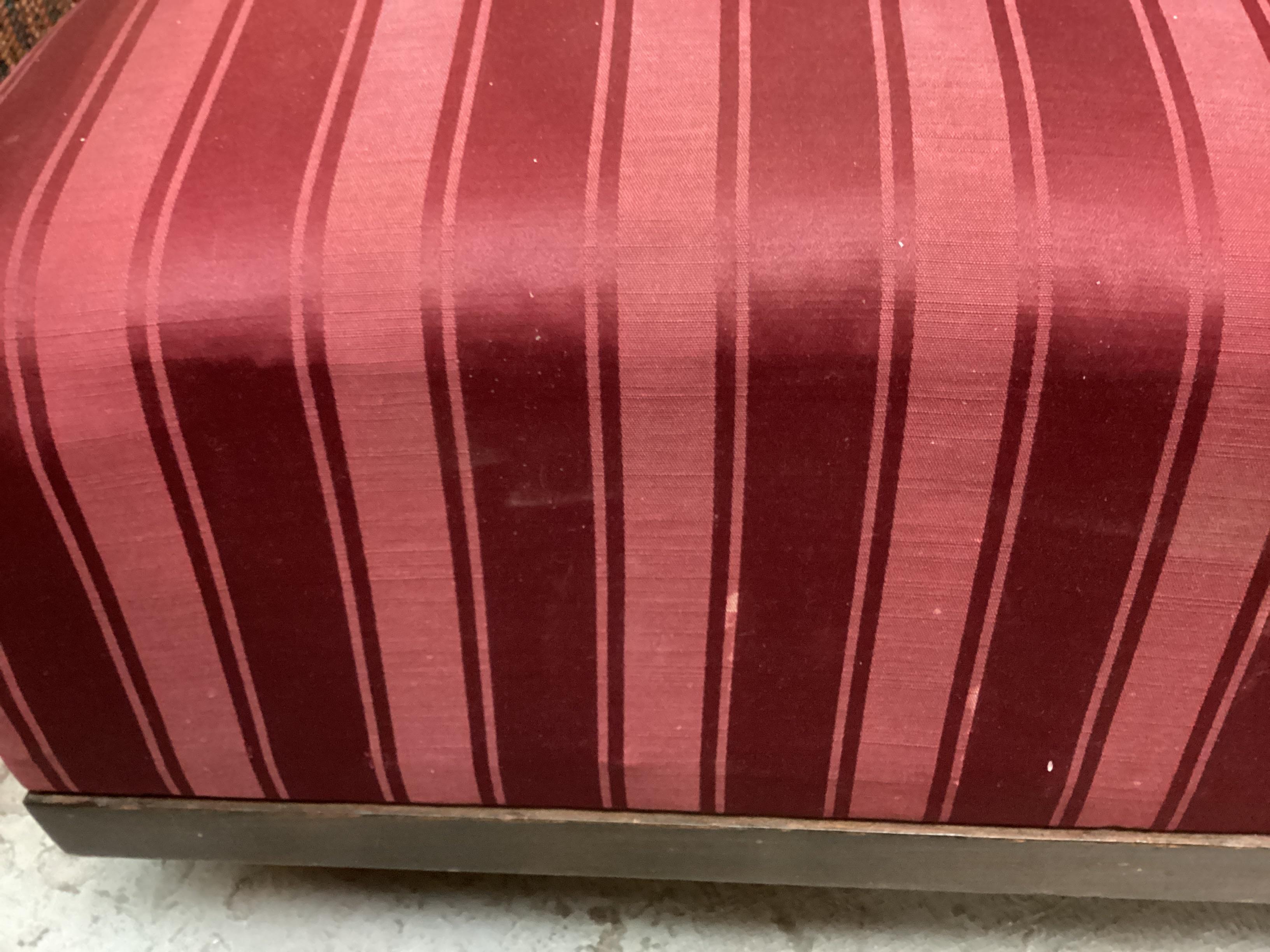 Ein Paar Ocean Liner-Loungesessel aus der Mitte des Jahrhunderts im Angebot 9