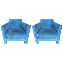 Pair Of Mid-Century Parsons Chairs