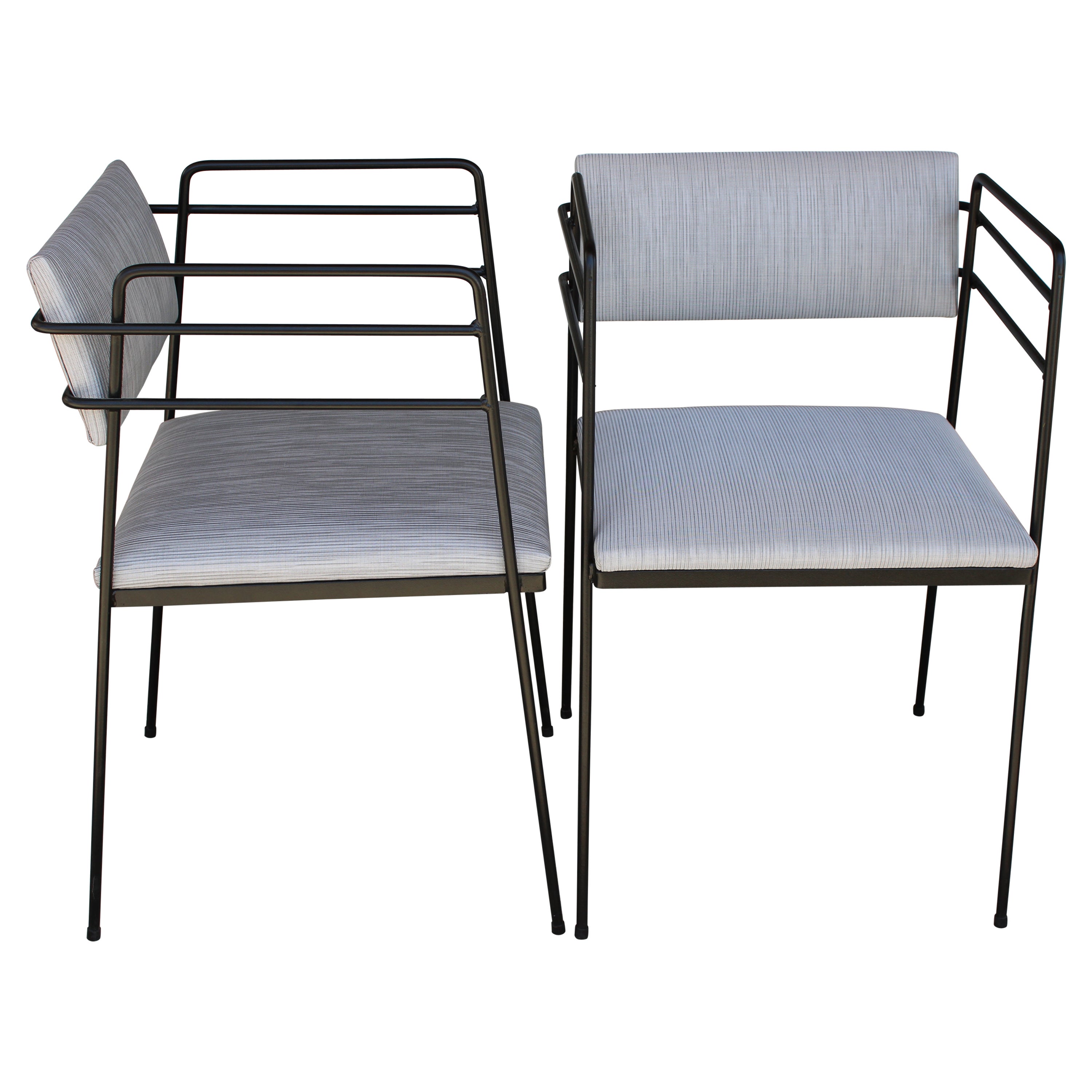 Paar Mid Century Patio Stühle