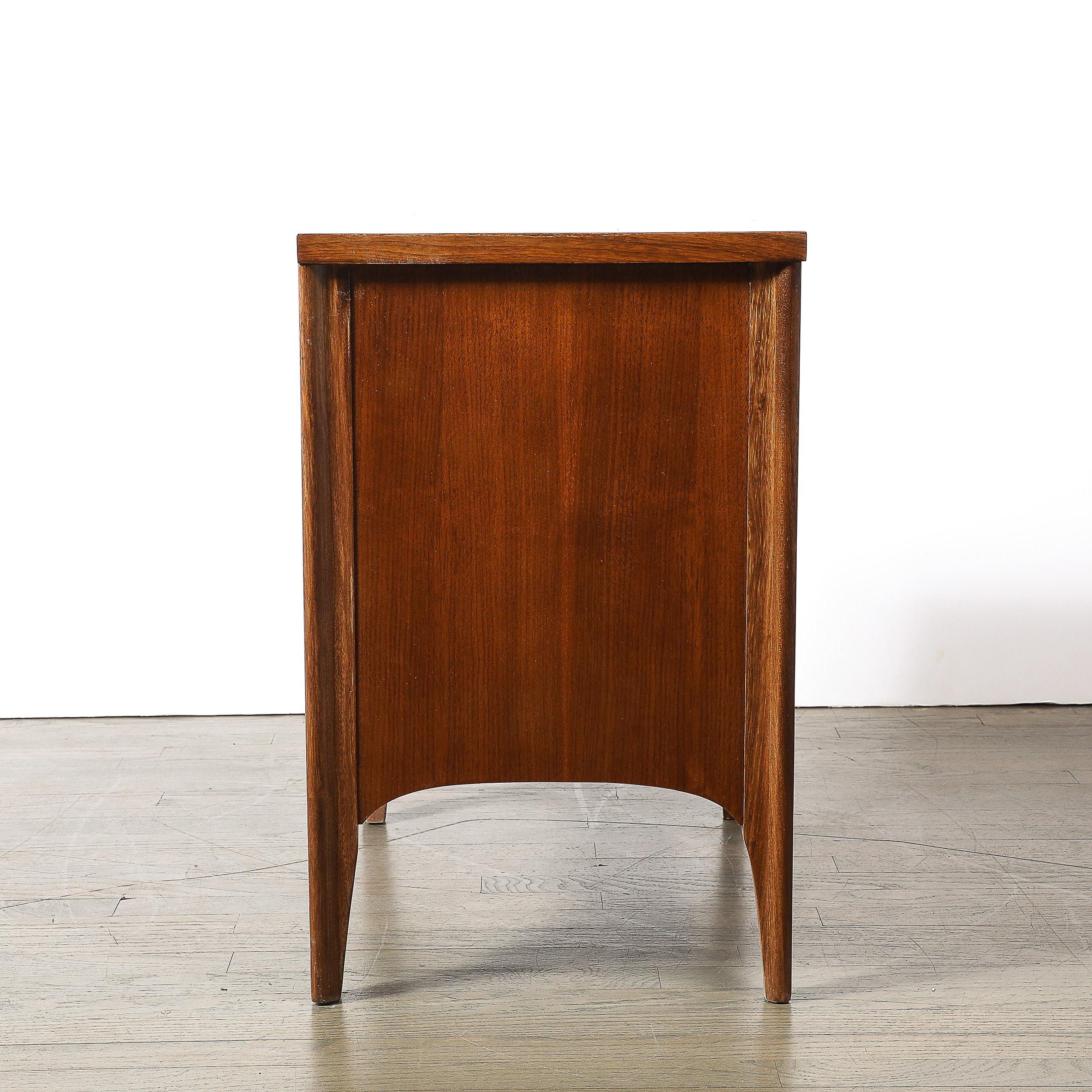 Pair of Mid-Century Perspecta Nightstands W/ Sculptural Front by Kent Coffey For Sale 3