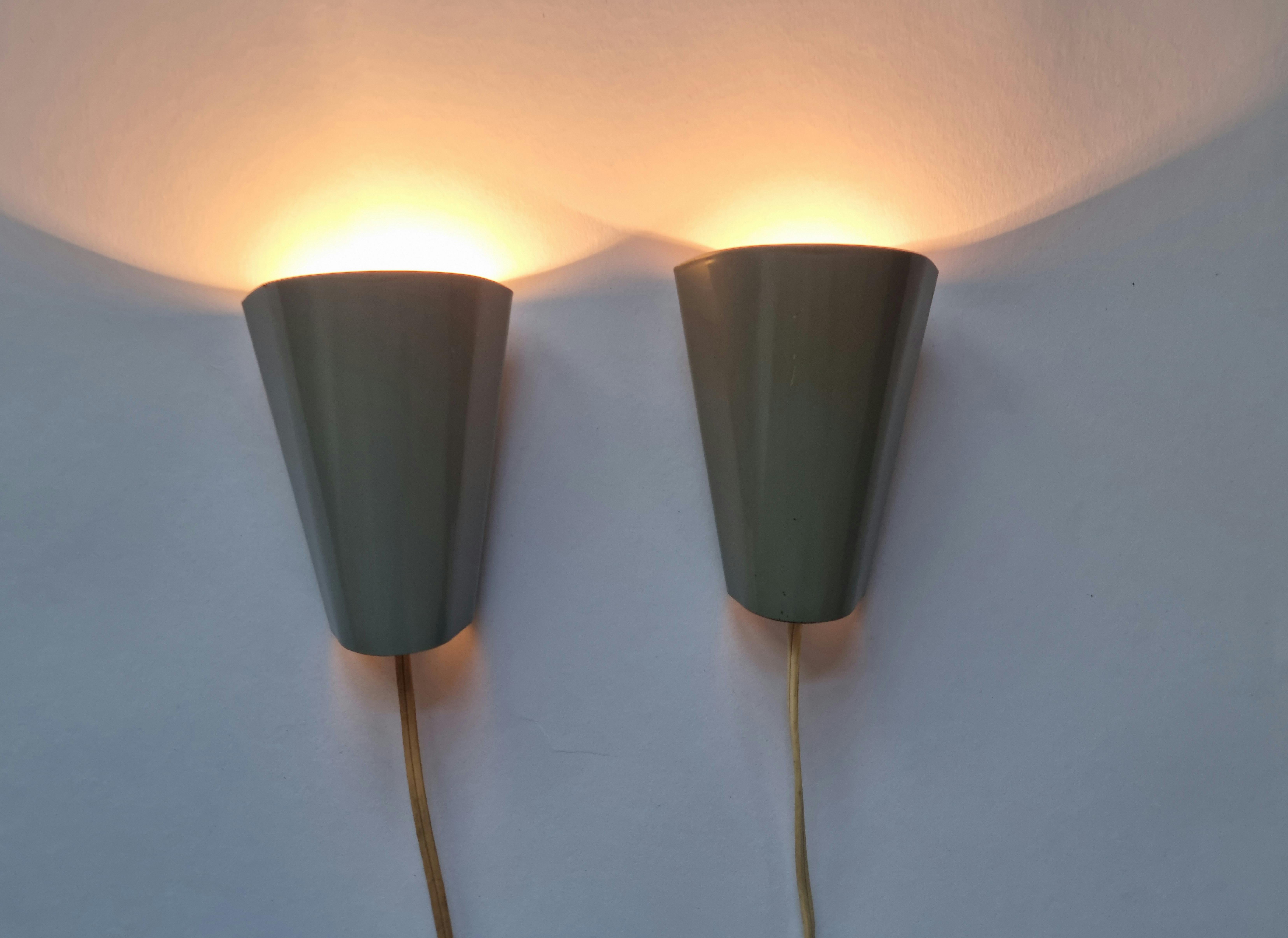 Pair of Mid-Century Rare Wall Lamps Lidokov, Designed by Josef Hurka, 1960s For Sale 6