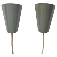 Pair of Mid-Century Rare Wall Lamps Lidokov, Designed by Josef Hurka, 1960s