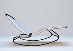 Pair of Mid-Century Rocking Chaises Walter Lamb Waikiki Lounge Style CA. 1950s