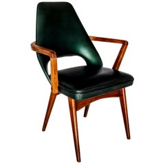 Pair of Mid-Century Rosewood Dining Armchairs Attributed to Finn Juhl, 1950s
