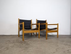 Pair of Mid Century 'Roxinho' Lounge Chairs by Michel Arnoult, Brazil, c1960s