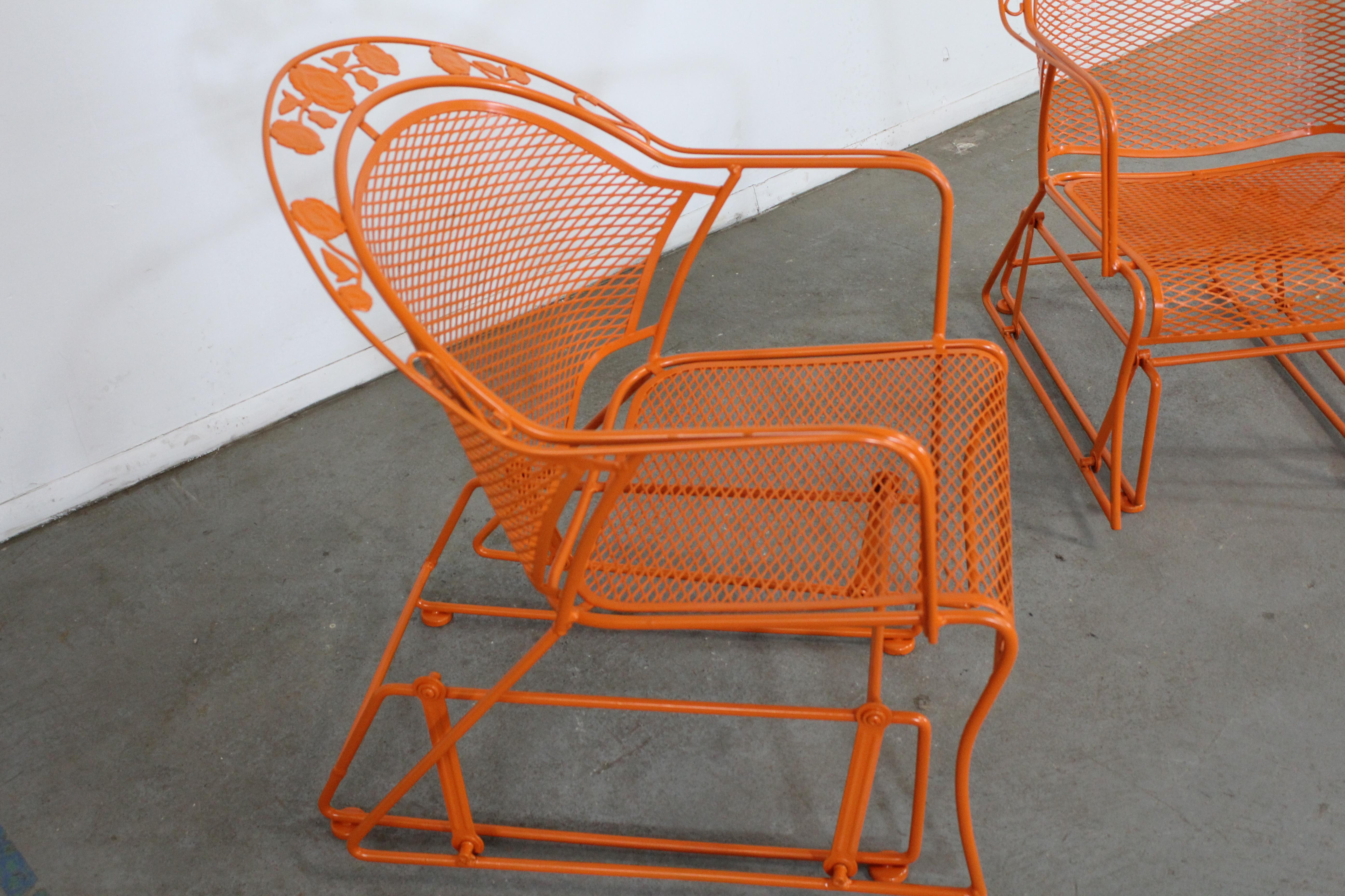 Pair of Mid-Century Salterini Glider Lounge Chairs 2