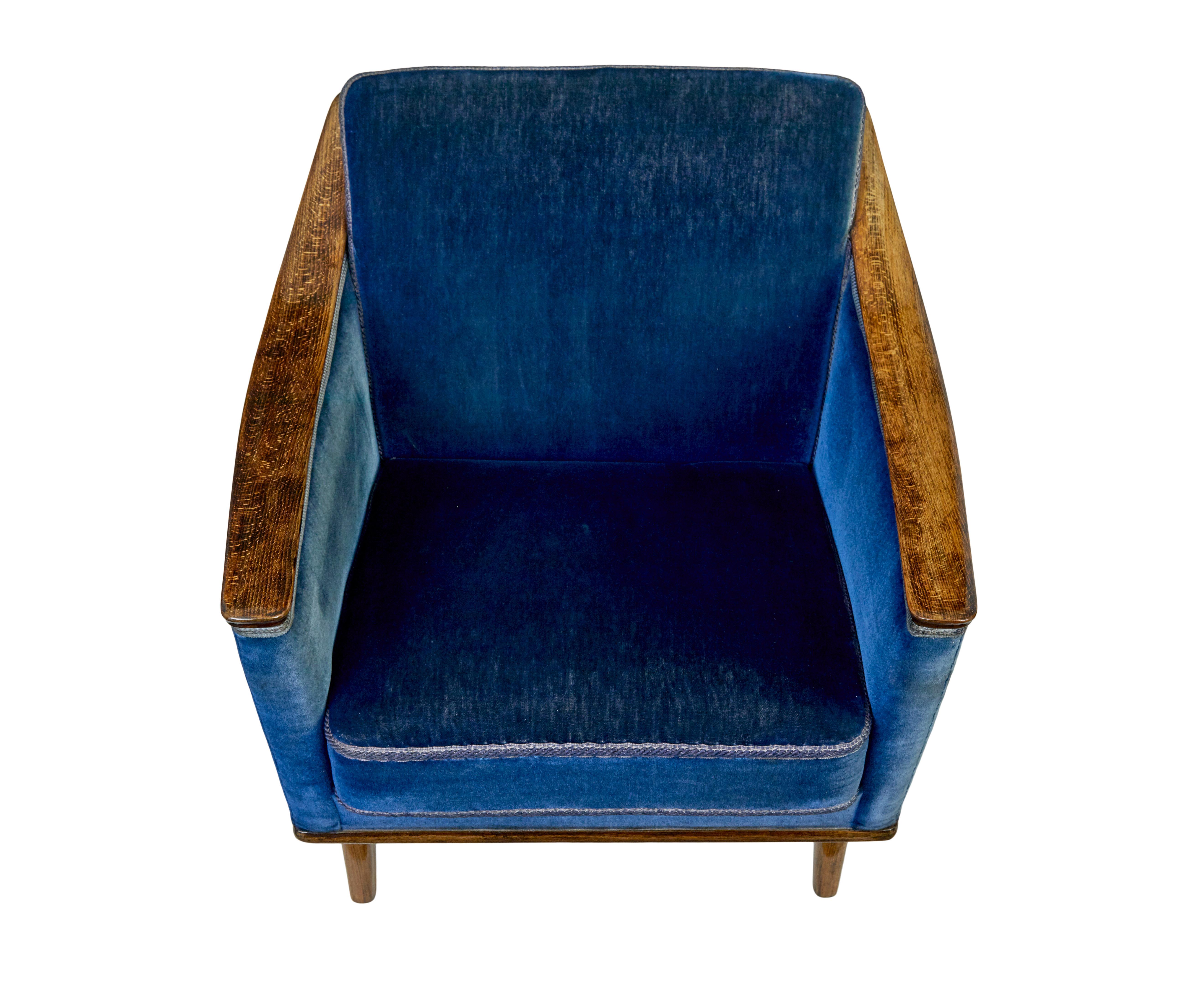 Mid-Century moderno Coppia di poltrone scandinave di metà secolo in vendita