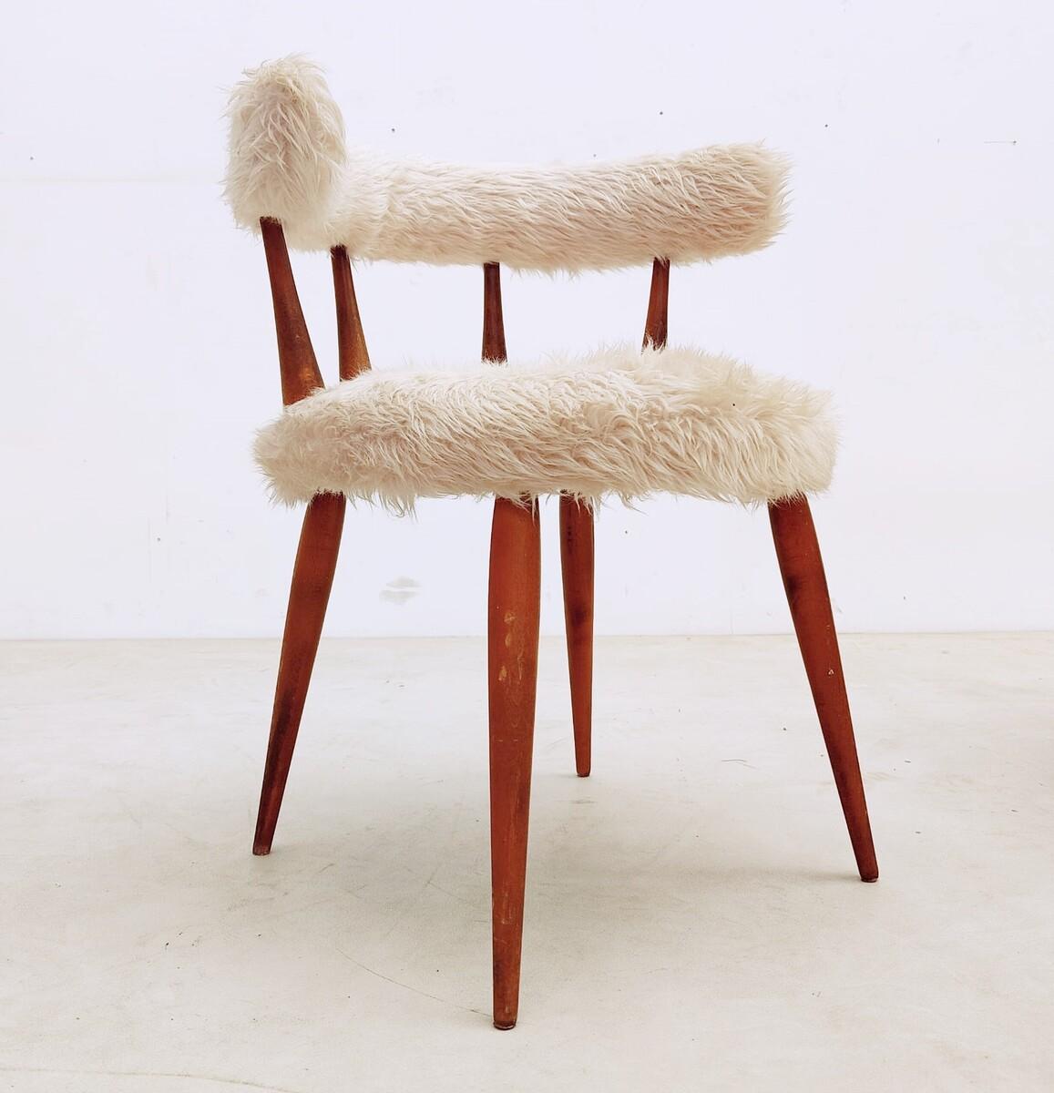 Pair of Mid-Century Scandinavian Cocktail Chairs, 1950s For Sale 1