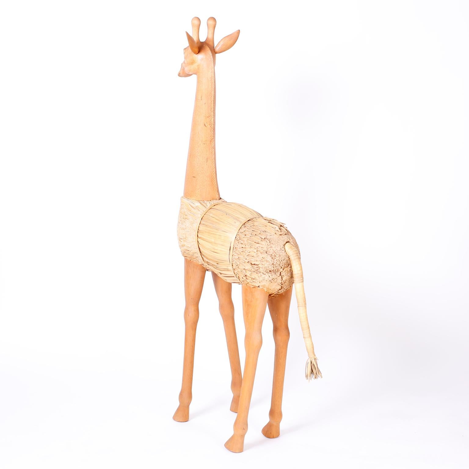 Danese Coppia di giraffe scandinave della metà del secolo scorso in vendita
