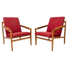 Paar Sessel im skandinavischen Stil aus der Mitte des Jahrhunderts, 1960er Jahre