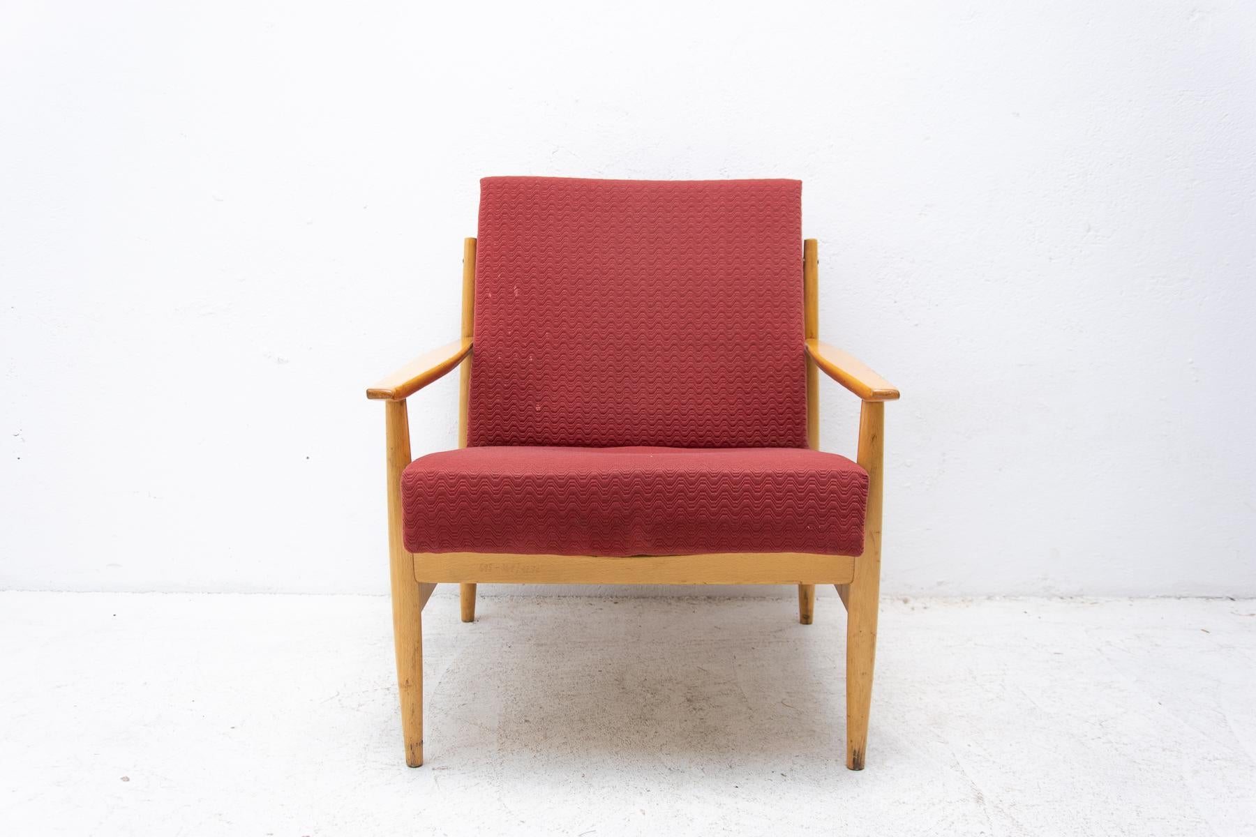 Pair of Mid Century Scandinavian Style Armchairs by TON, 1970´s 3