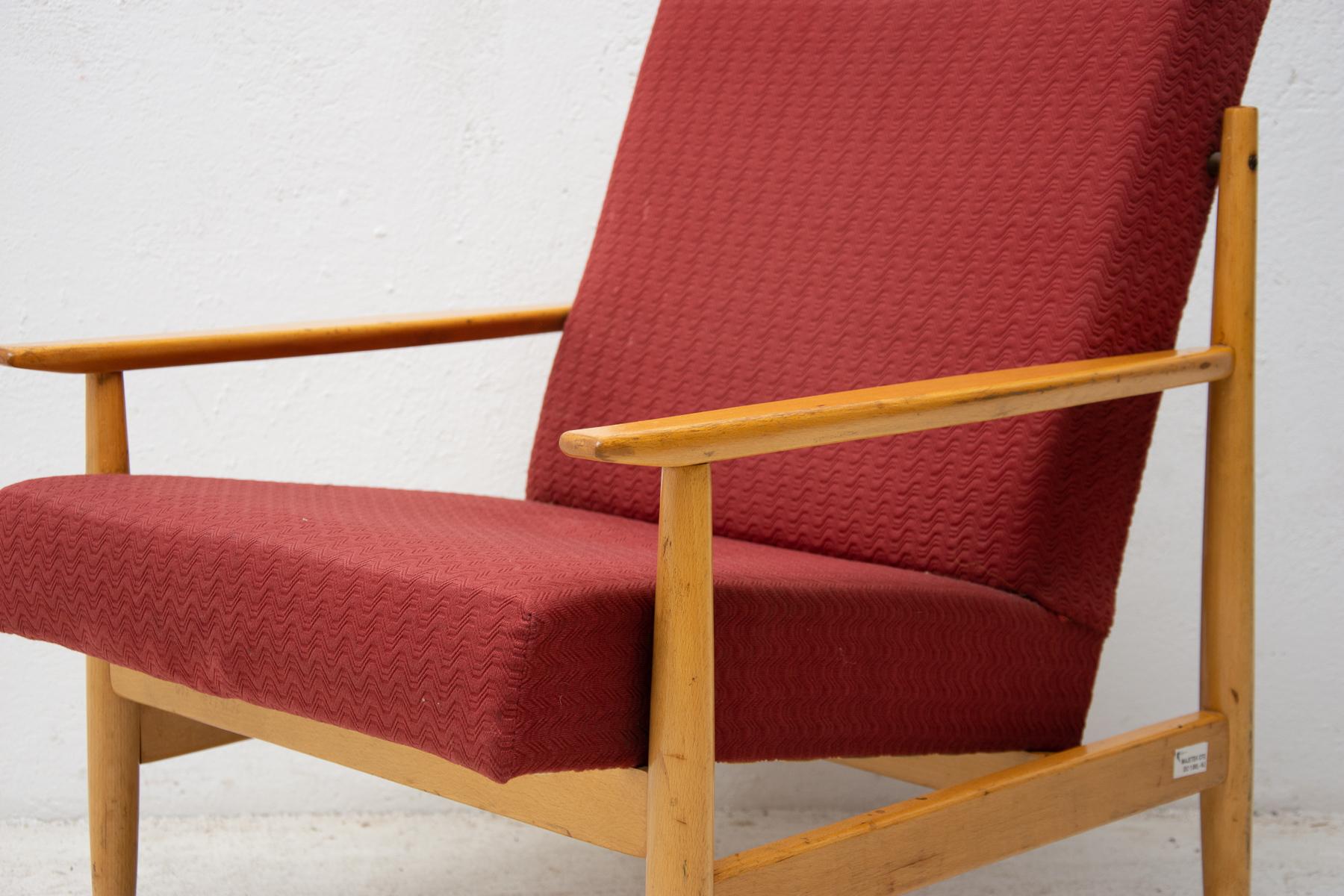 Pair of Mid Century Scandinavian Style Armchairs by TON, 1970´s 8