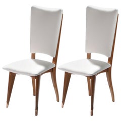 Pair of Midcentury Scandinavian Teak Chairs, 1960s
