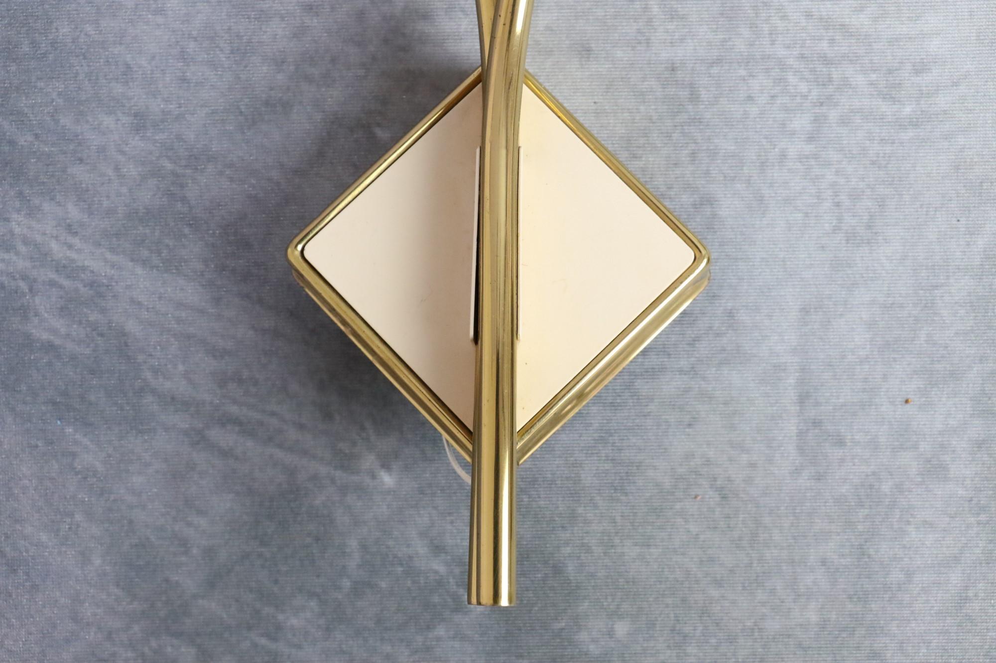 French Pair of Mid-century Sconces Attributed to Jacques Biny circa 1950 Era Perriand For Sale