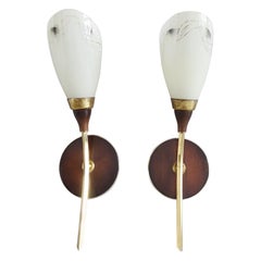 Pareja de candelabros de mediados de siglo, Alemania, años 50