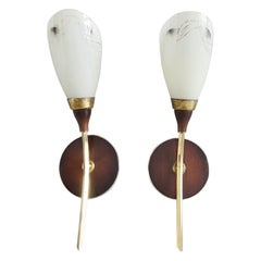 Pair of Midcentury Sconces, Germany, 1950s