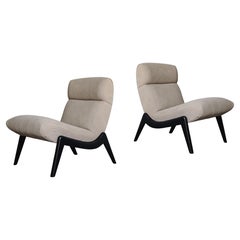 Pair of Mid Century Scoop Lounge Chairs