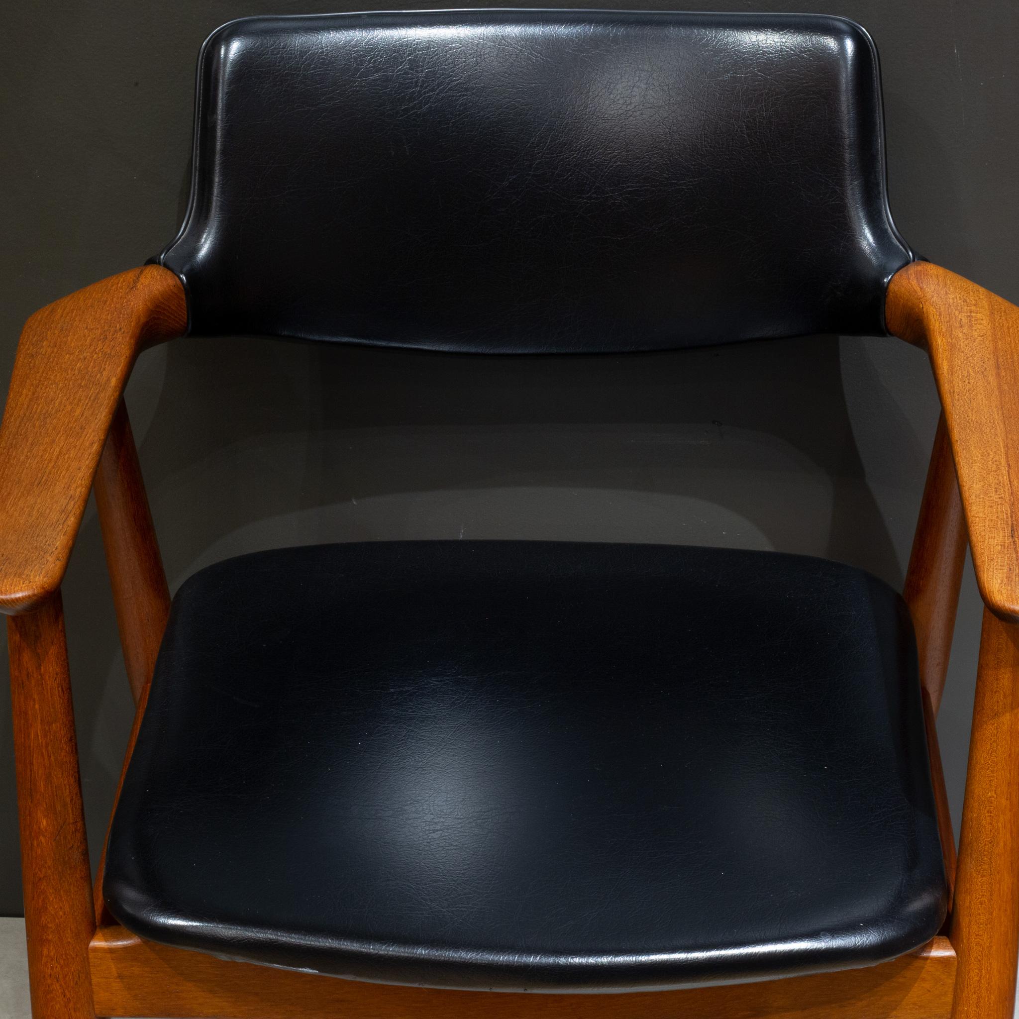 Midcentury Sculpted Teak Armchairs, circa 1960-May sell separately  For Sale 5