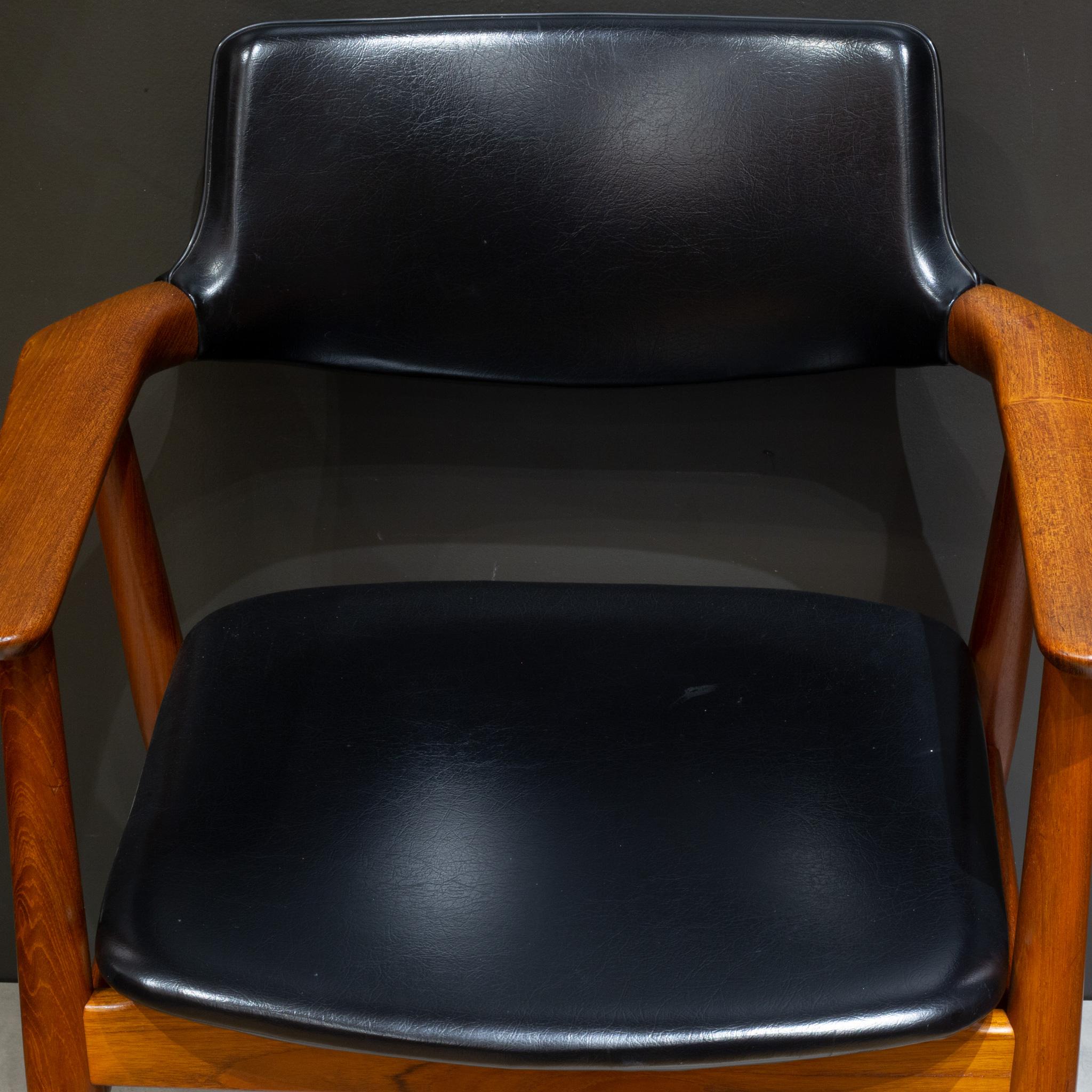 Midcentury Sculpted Teak Armchairs, circa 1960-May sell separately  For Sale 6
