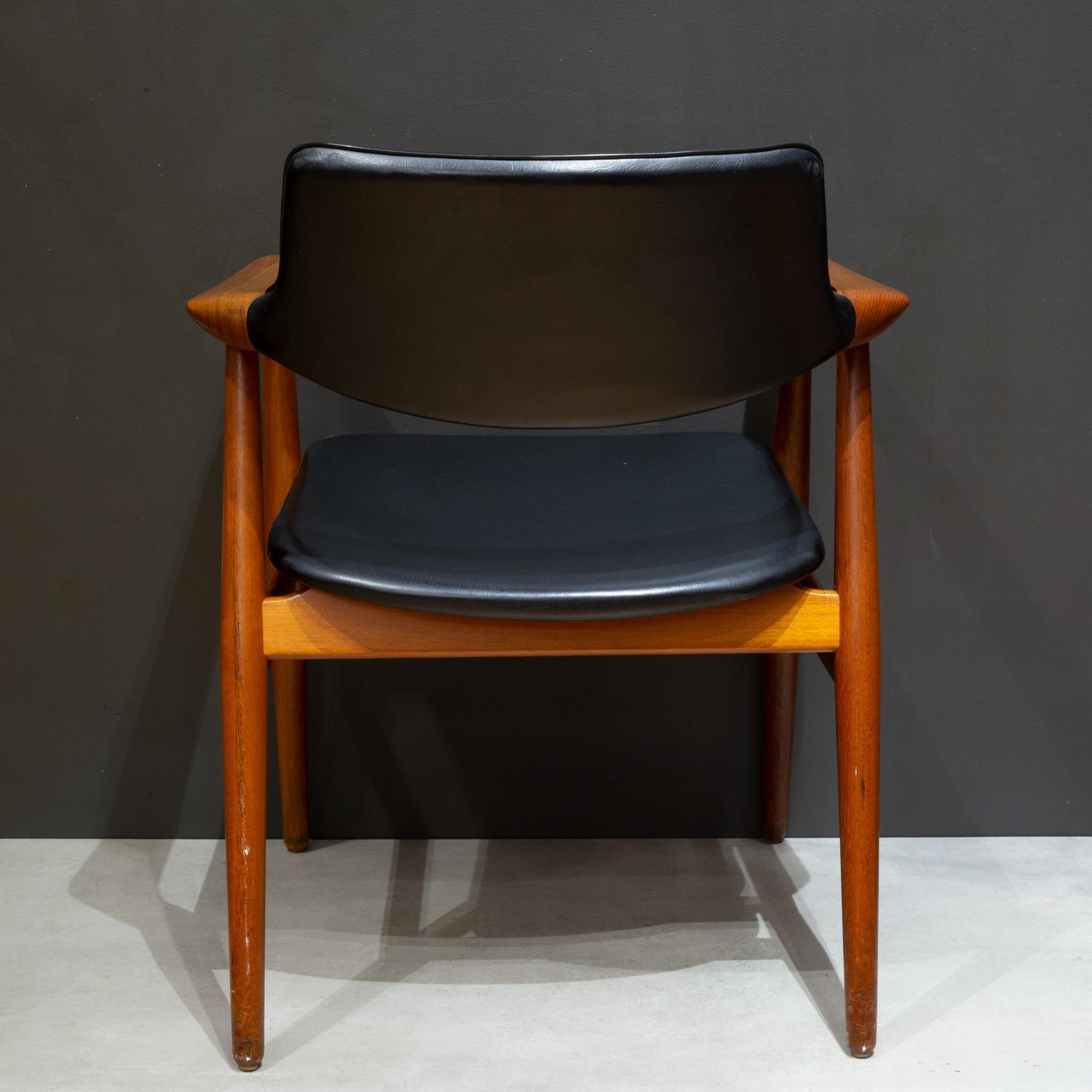 Midcentury Sculpted Teak Armchairs, circa 1960-May sell separately  In Good Condition For Sale In San Francisco, CA