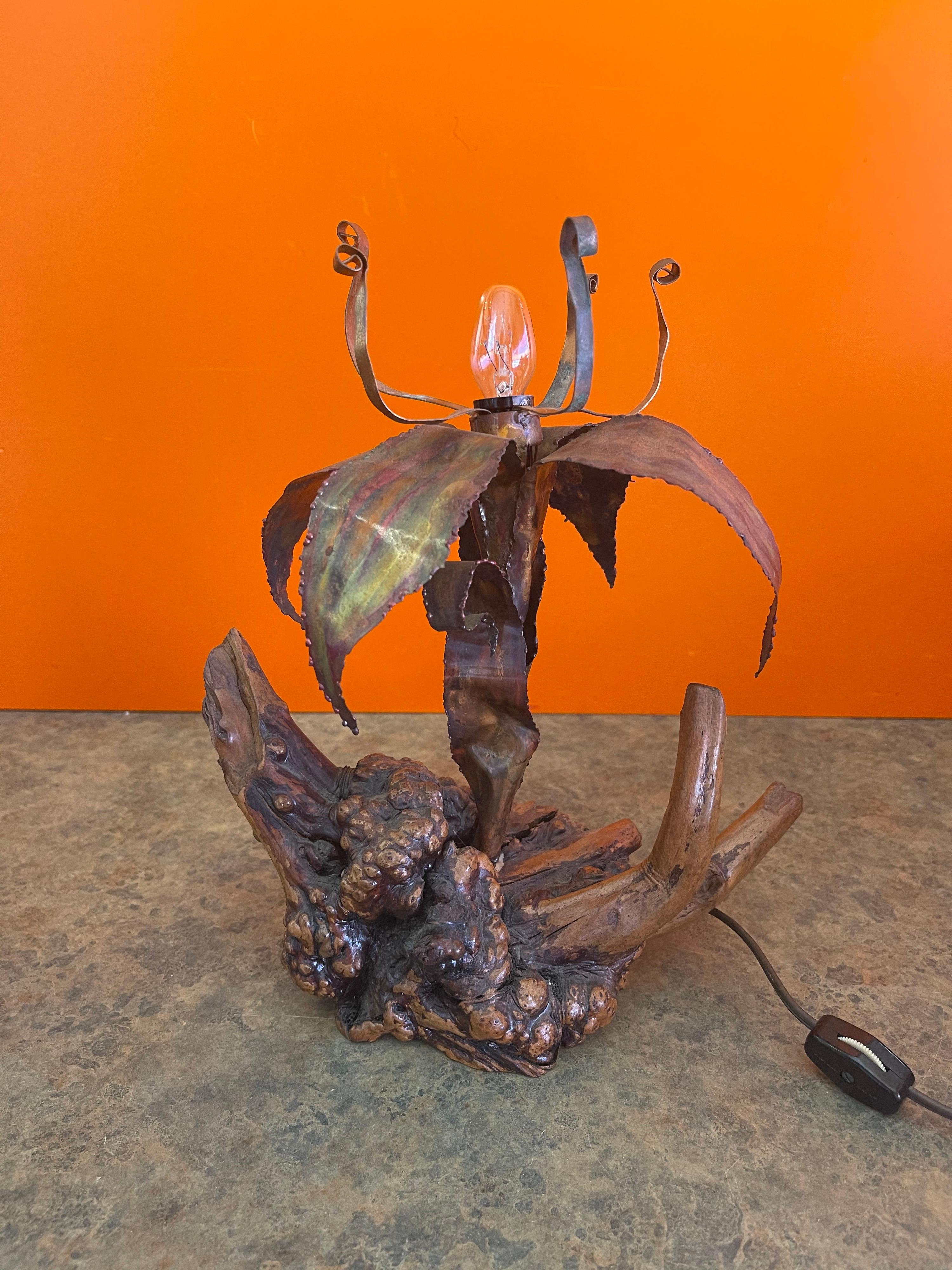 Pair of Mid-Century Sculptural Sea Urchin Table Lamps by Curtis Jere 10