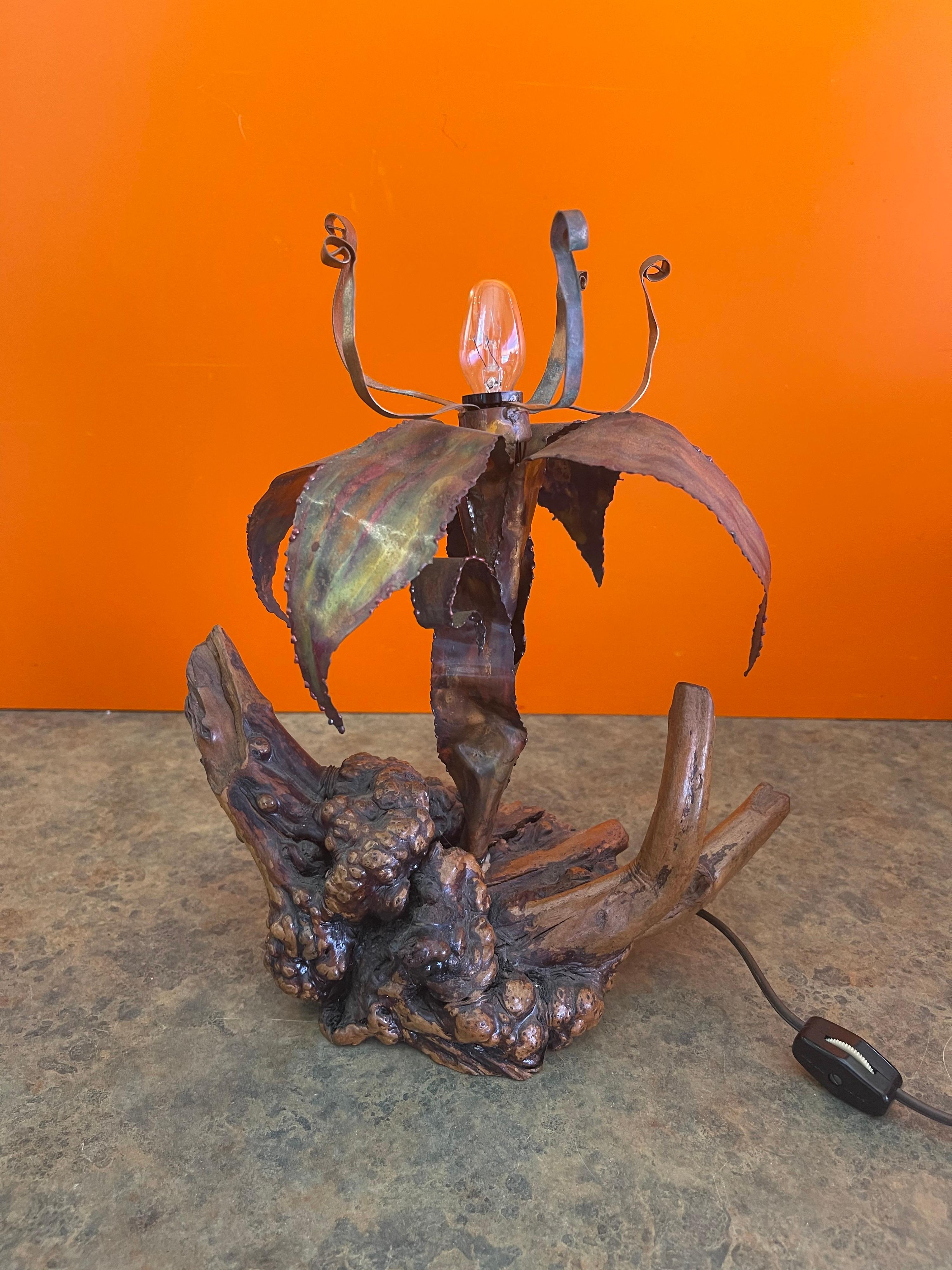 Pair of Mid-Century Sculptural Sea Urchin Table Lamps by Curtis Jere 11